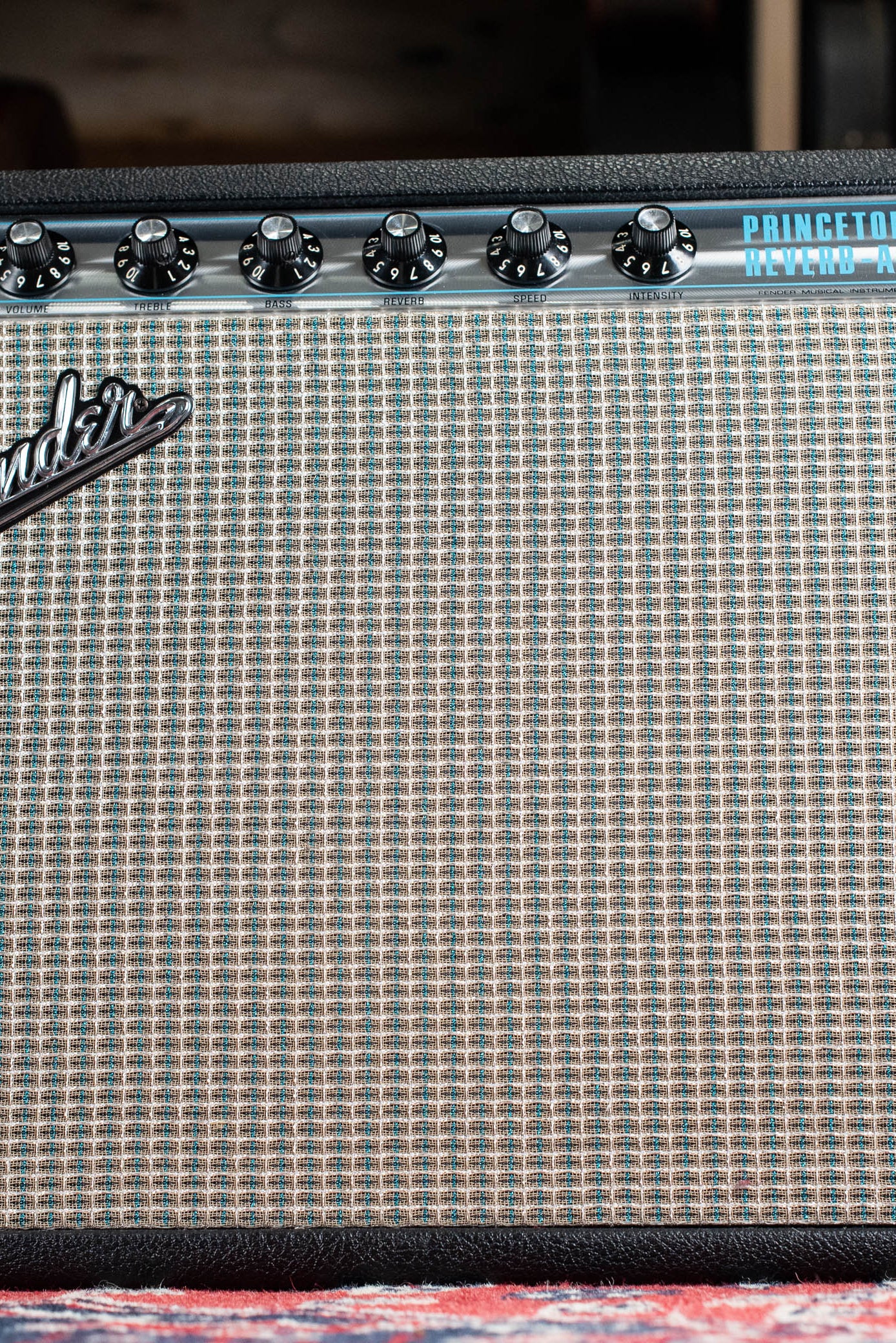 Vintage 1970 Fender Princeton Reverb guitar amp