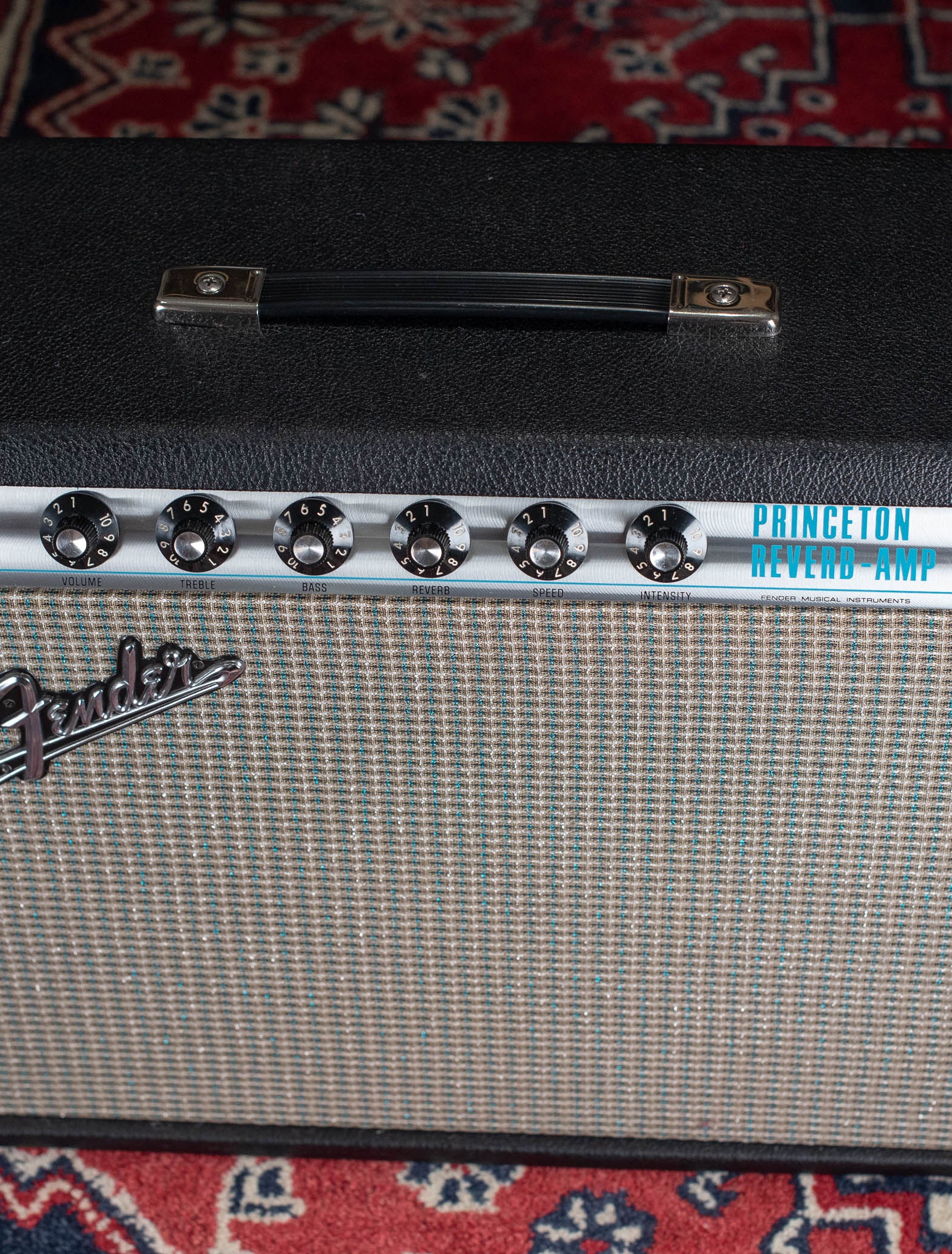 Vintage 1970 Fender Princeton Reverb guitar amp