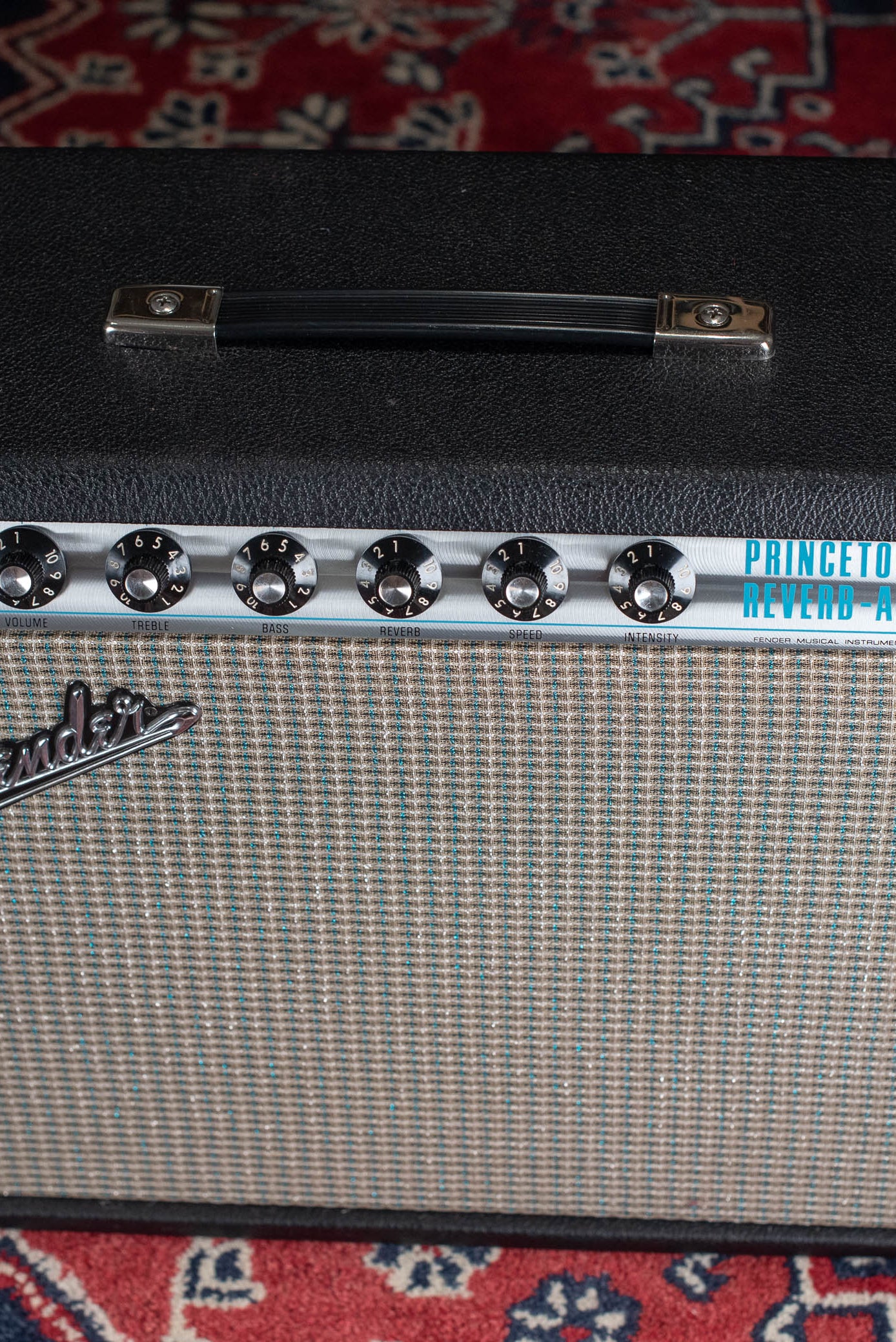 Vintage 1970 Fender Princeton Reverb guitar amp