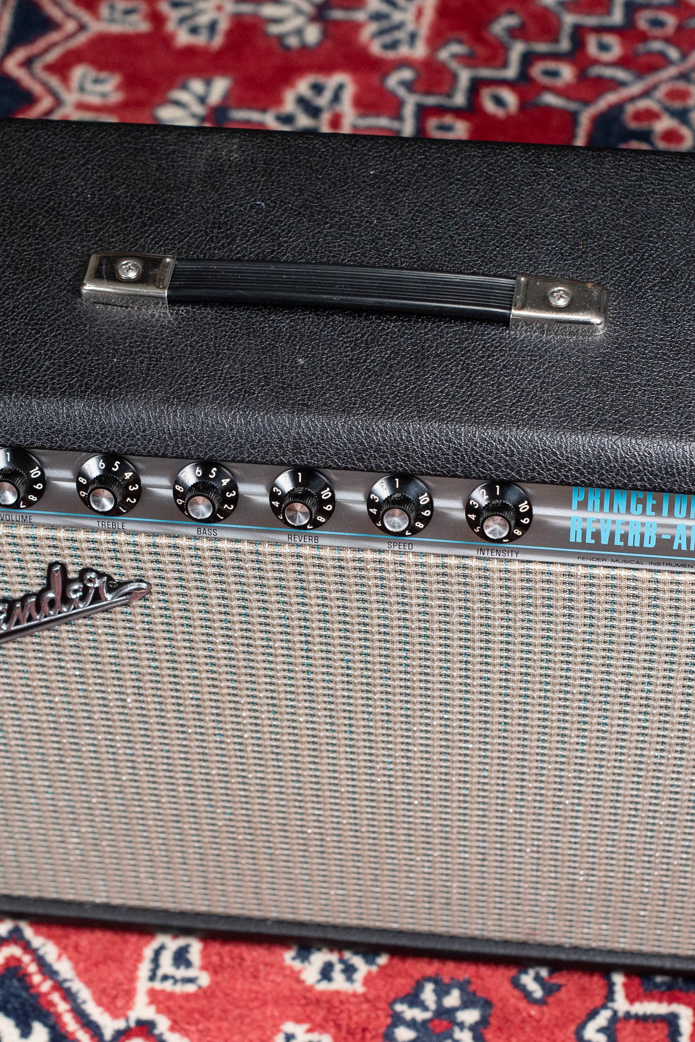 Vintage 1970 Fender Princeton Reverb guitar amp
