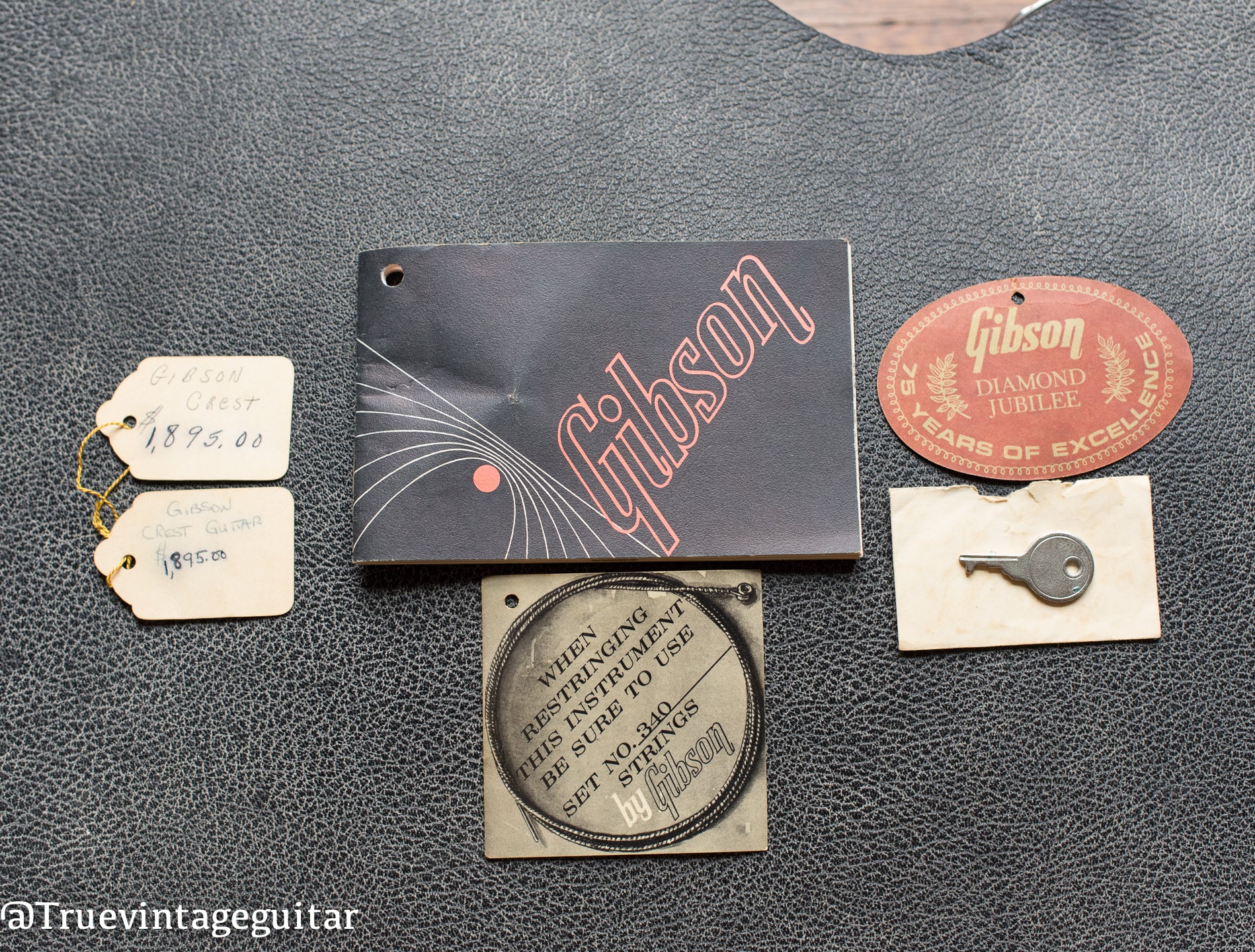 Gibson Crest Diamond Jubilee card 1969