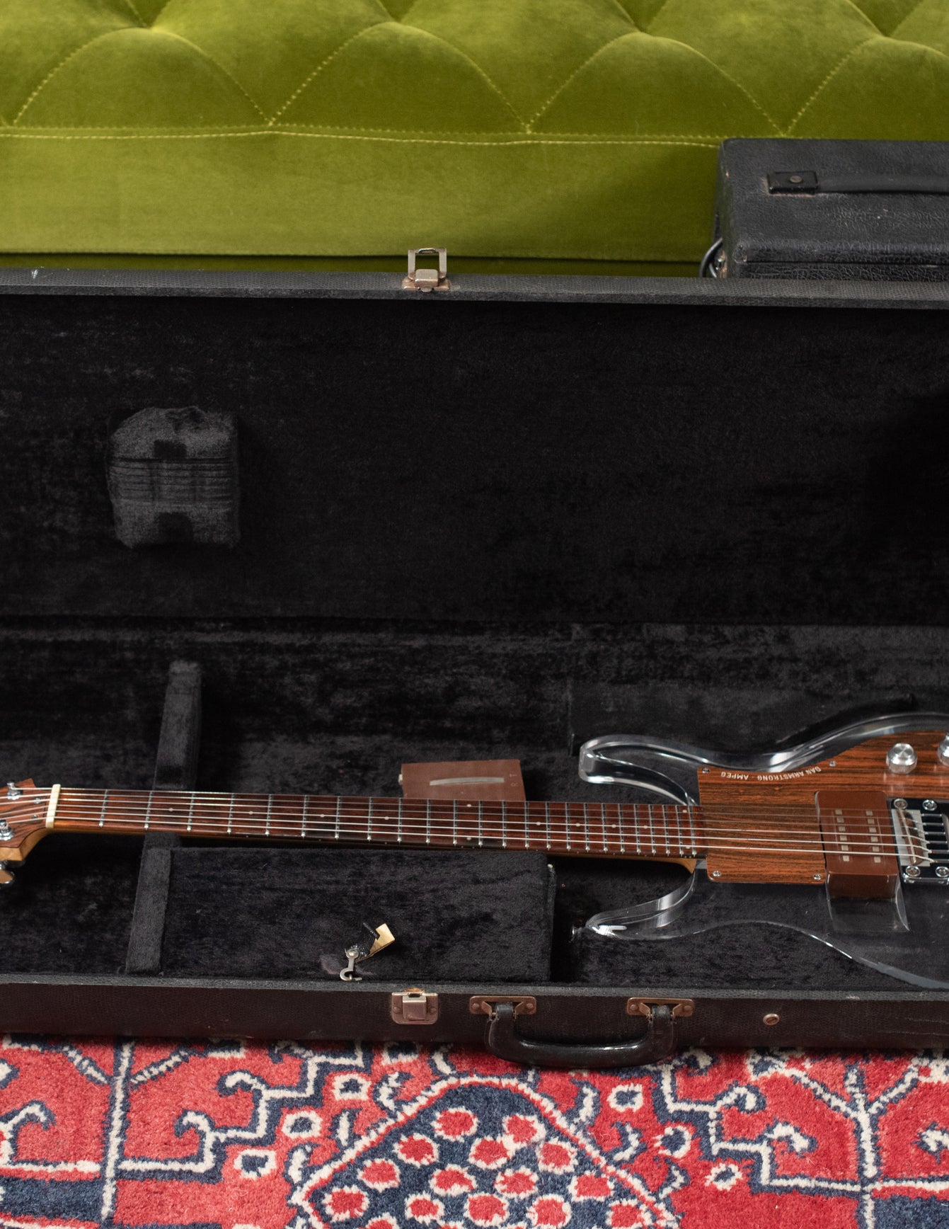 Ampeg Dan Armstrong original hard shell case Ess&Ess