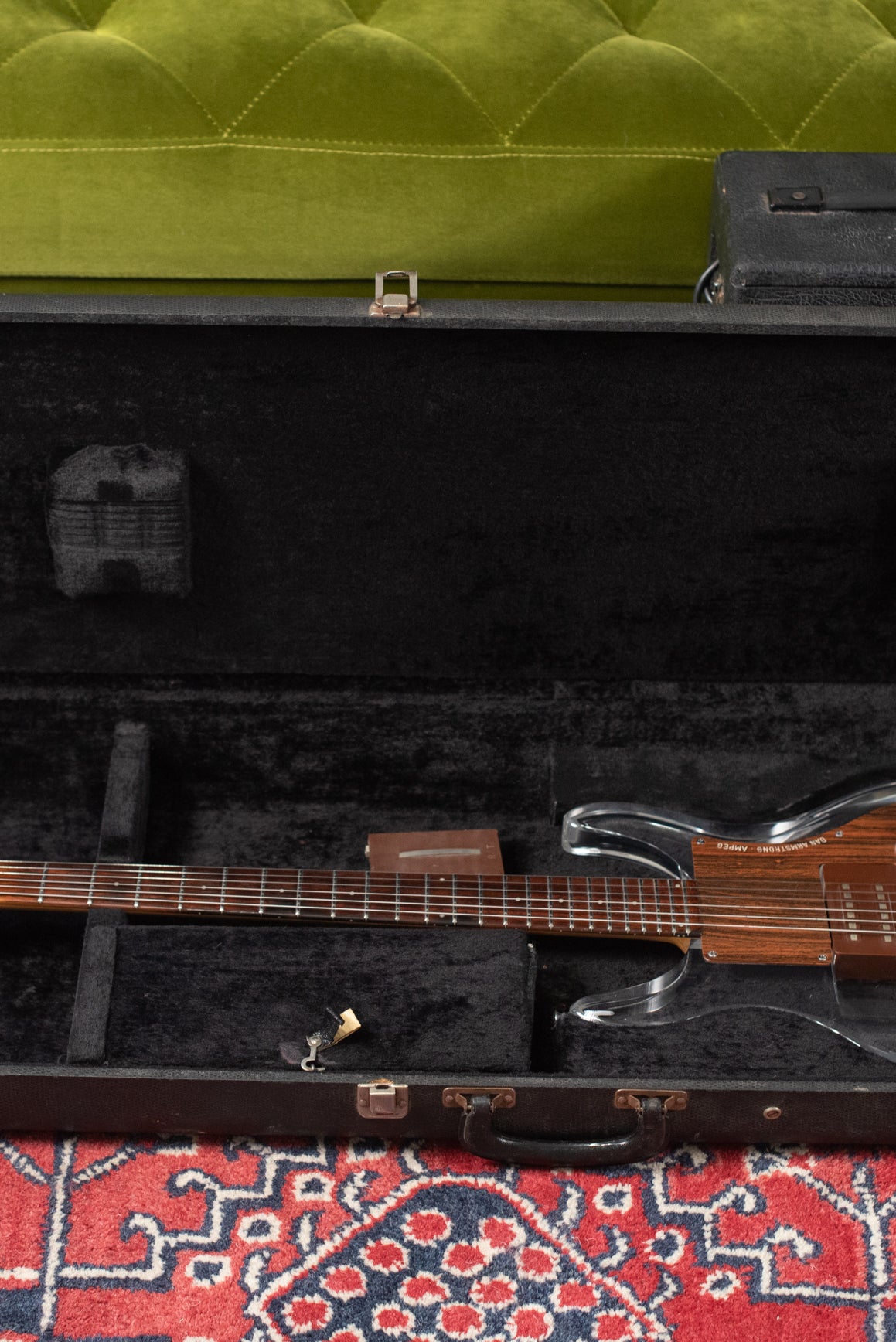 Ampeg Dan Armstrong original hard shell case Ess&Ess