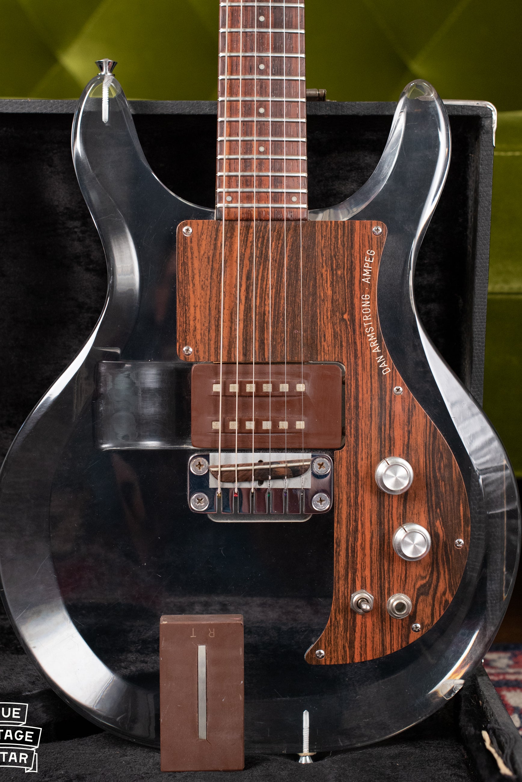 Vintage Ampeg Dan Armstrong Lucite guitar 1970