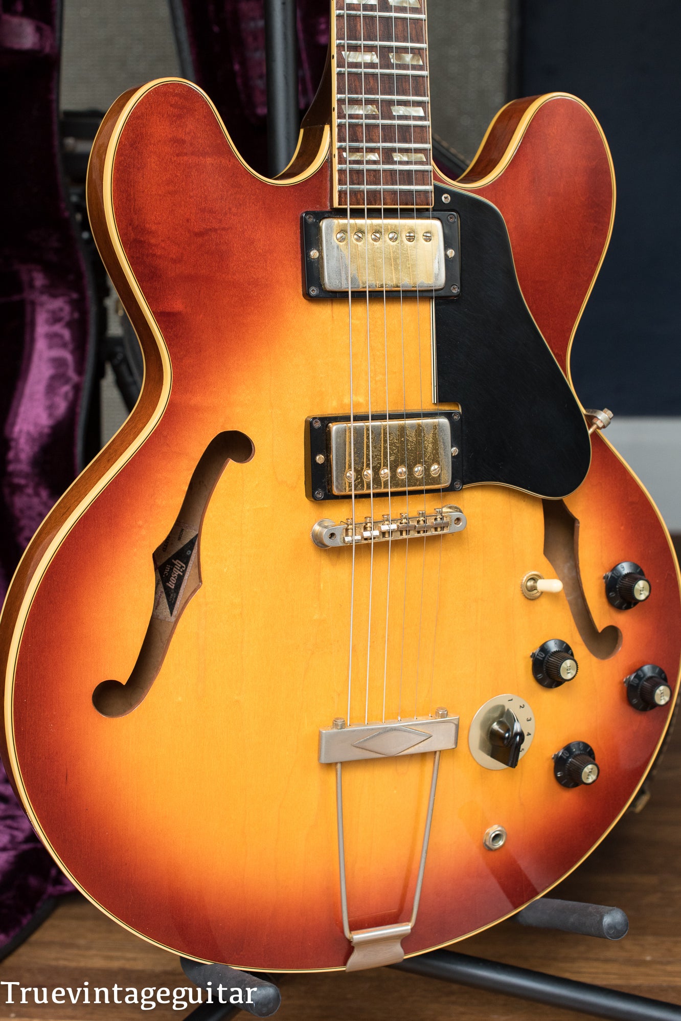 Vintage 1972 Gibson ES-345 Stereo Sunburst