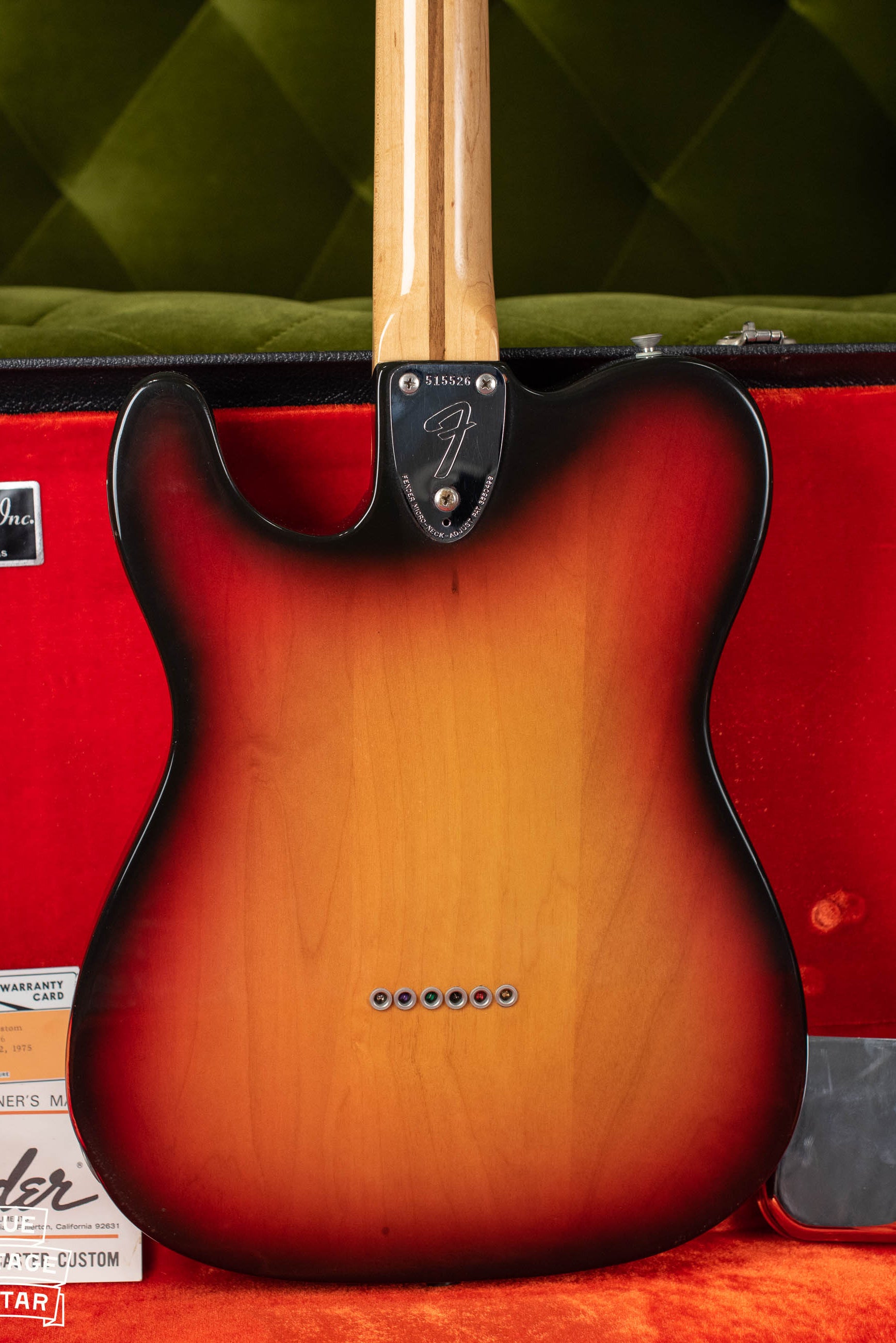 Fender Telecaster guitar Sunburst 1973