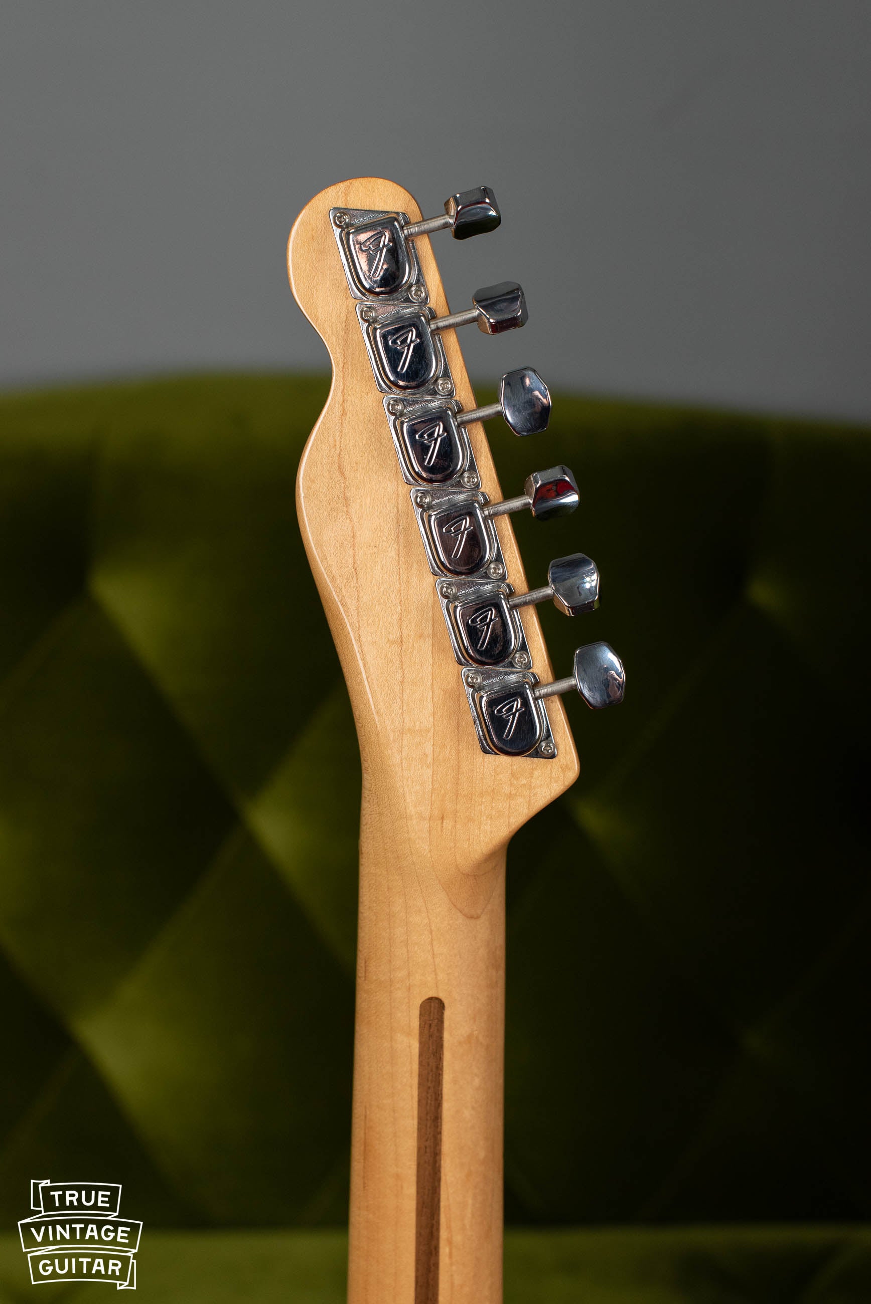 Fender F logo tuners Telecaster 1973
