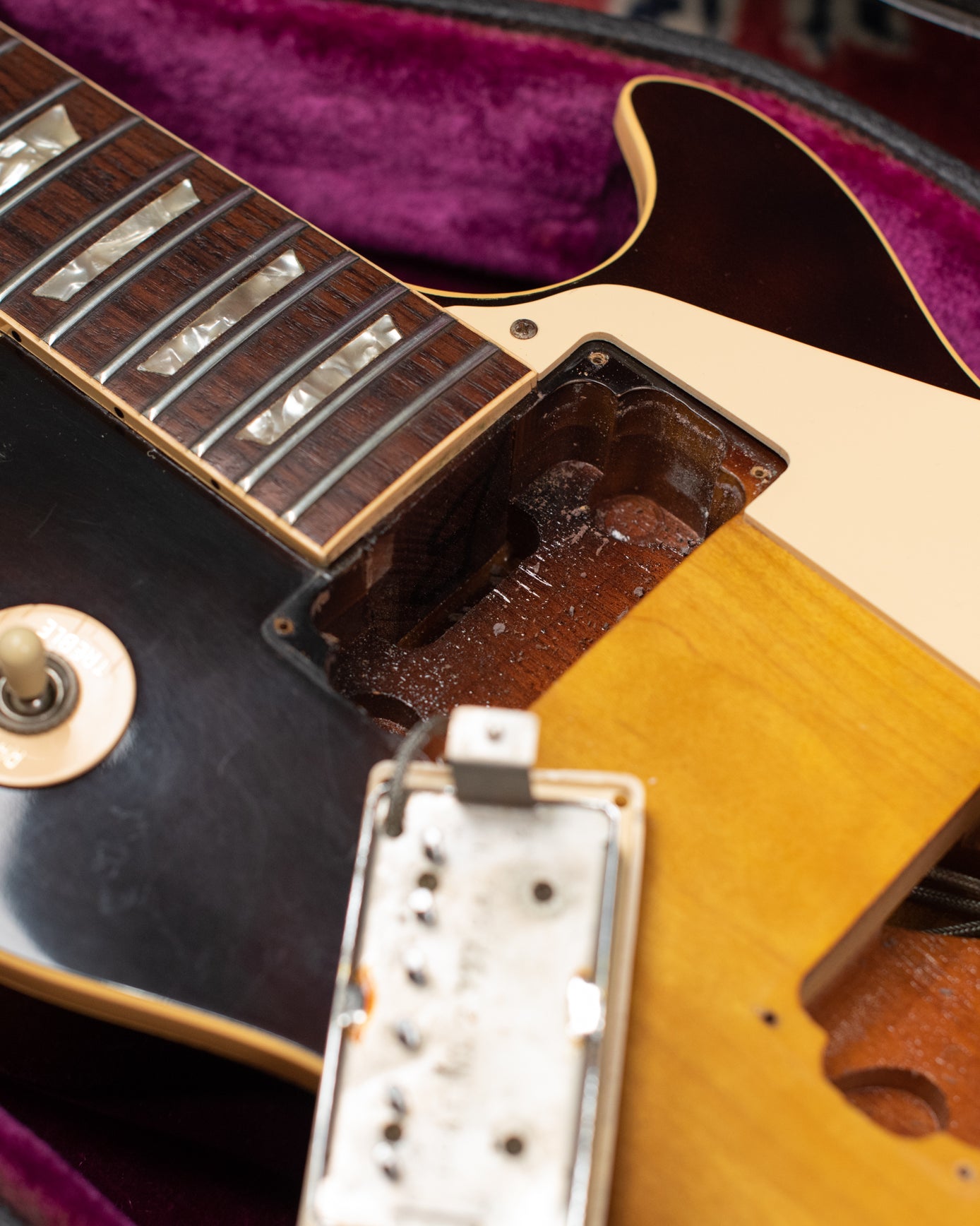 Transitional neck tenon