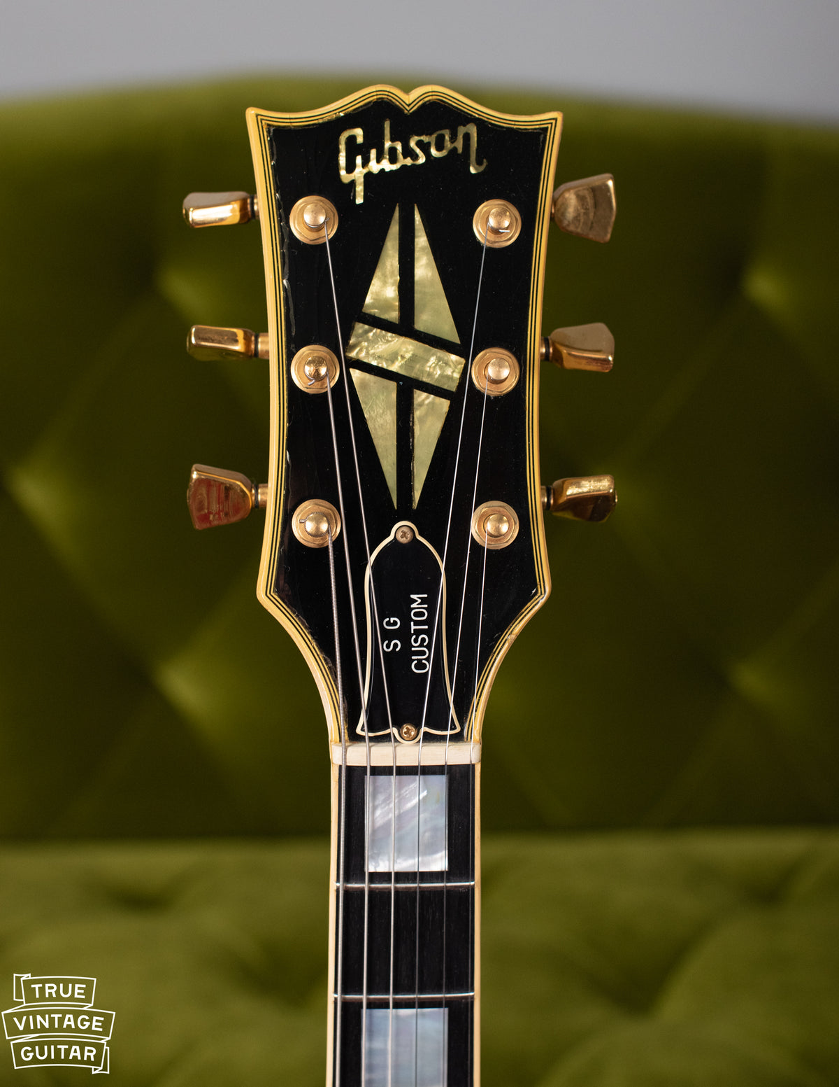 Gibson SG Custom headstock