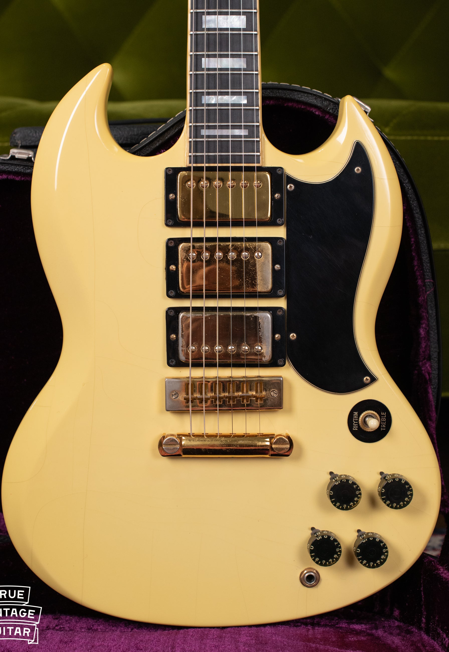 1974 Gibson SG Custom White Guitar