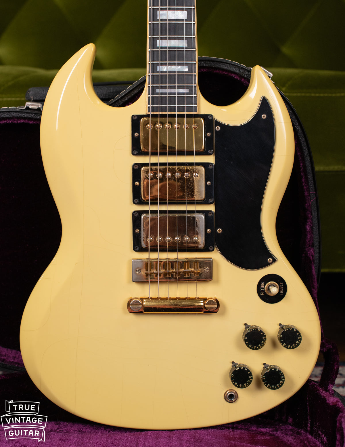 1974 Gibson SG Custom White Guitar