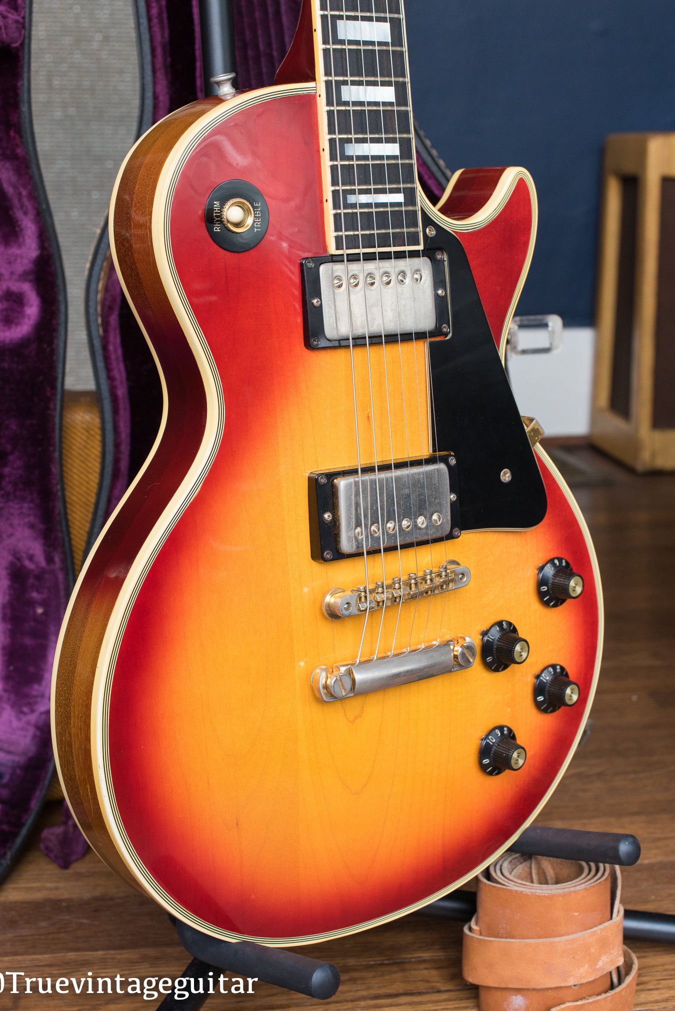 Vintage 1974 Gibson Les Paul Custom Cherry Sunburst