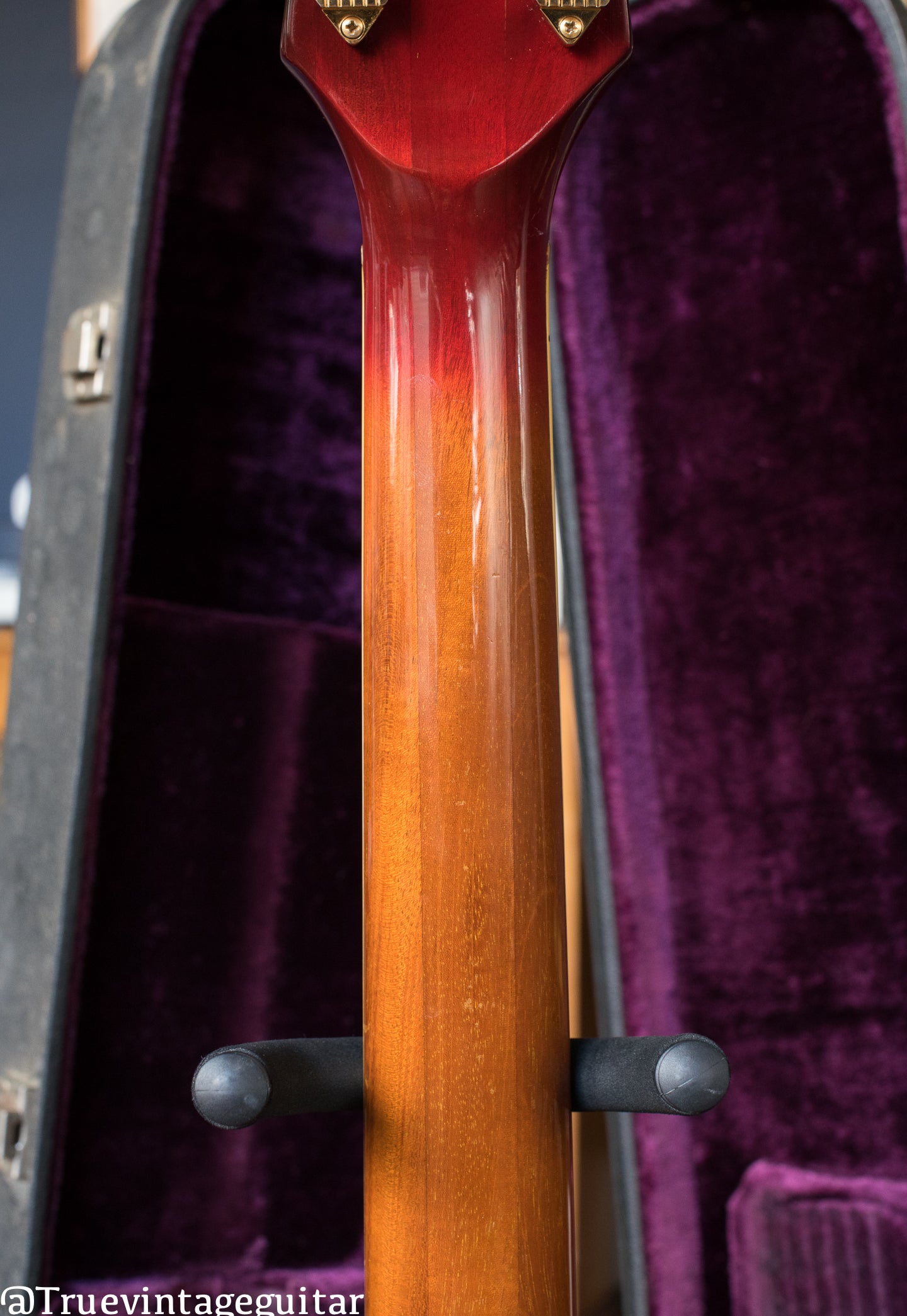 Mahogany neck, Vintage 1974 Gibson Les Paul Custom Cherry Sunburst