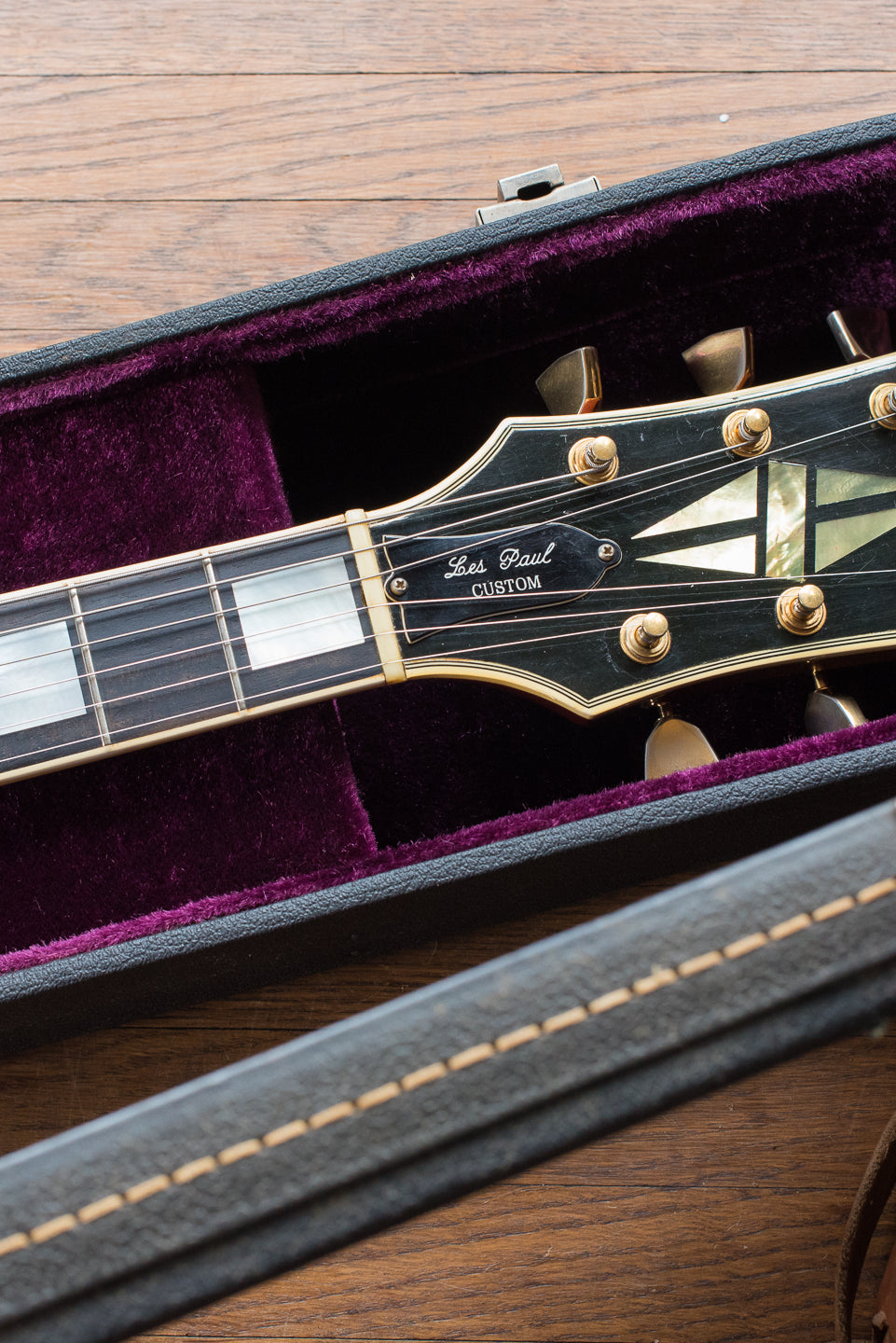 Neck, Vintage 1974 Gibson Les Paul Custom Cherry Sunburst