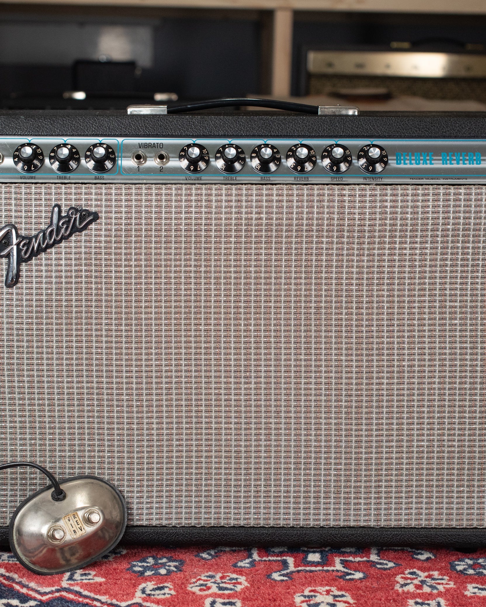 1975 Fender Deluxe Reverb guitar amp
