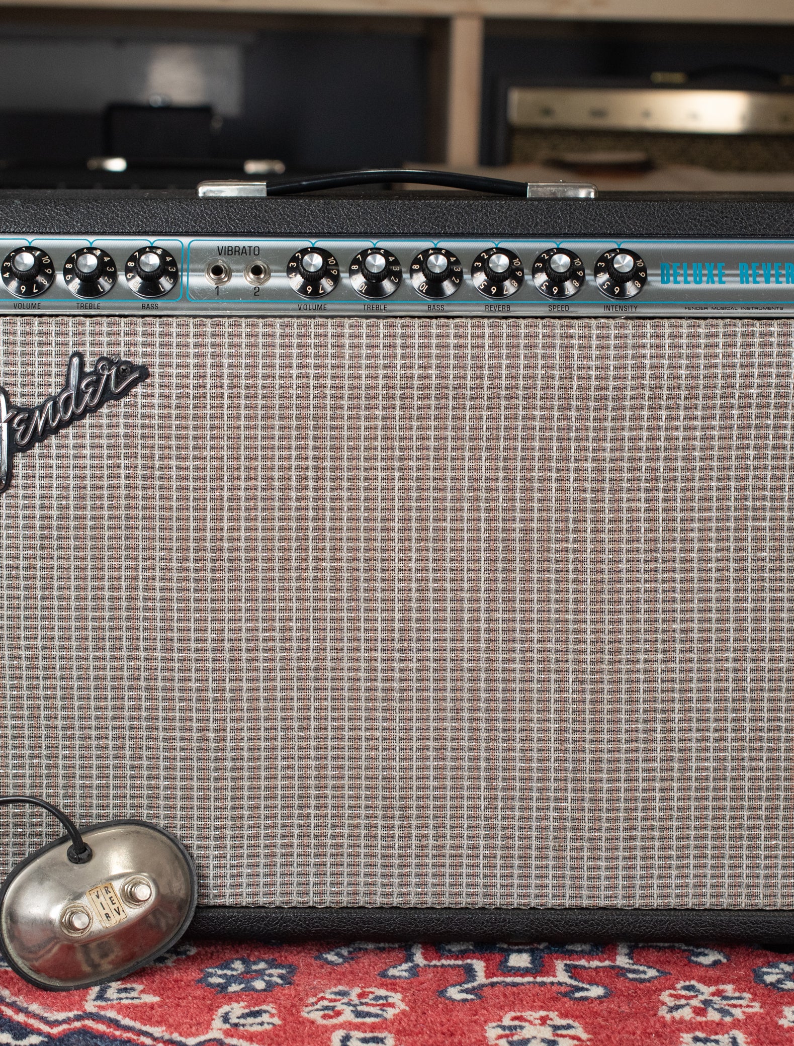 1975 Fender Deluxe Reverb guitar amp