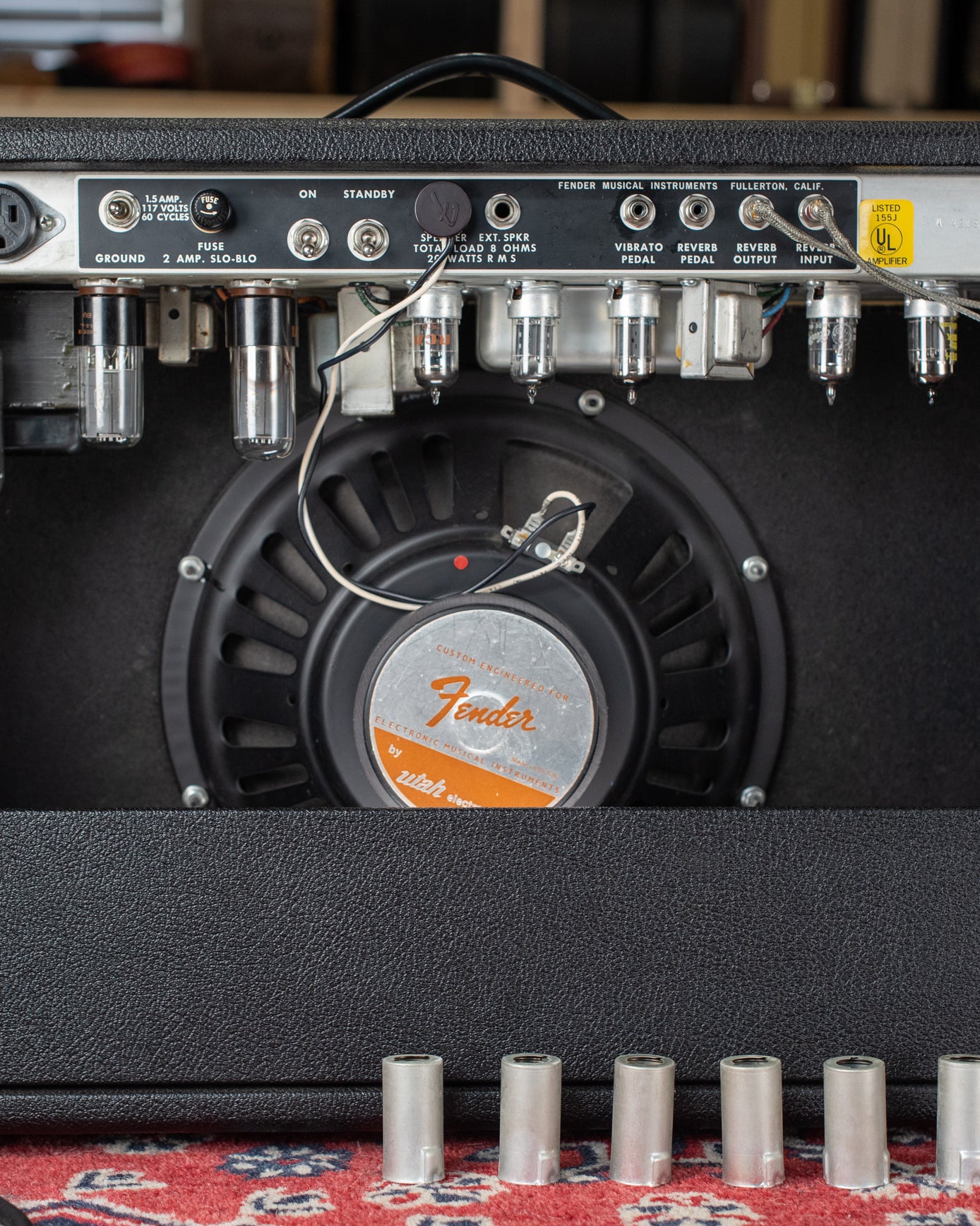 1975 Fender Deluxe Reverb original tubes