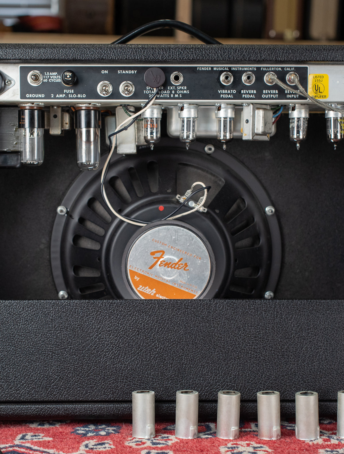 1975 Fender Deluxe Reverb original tubes