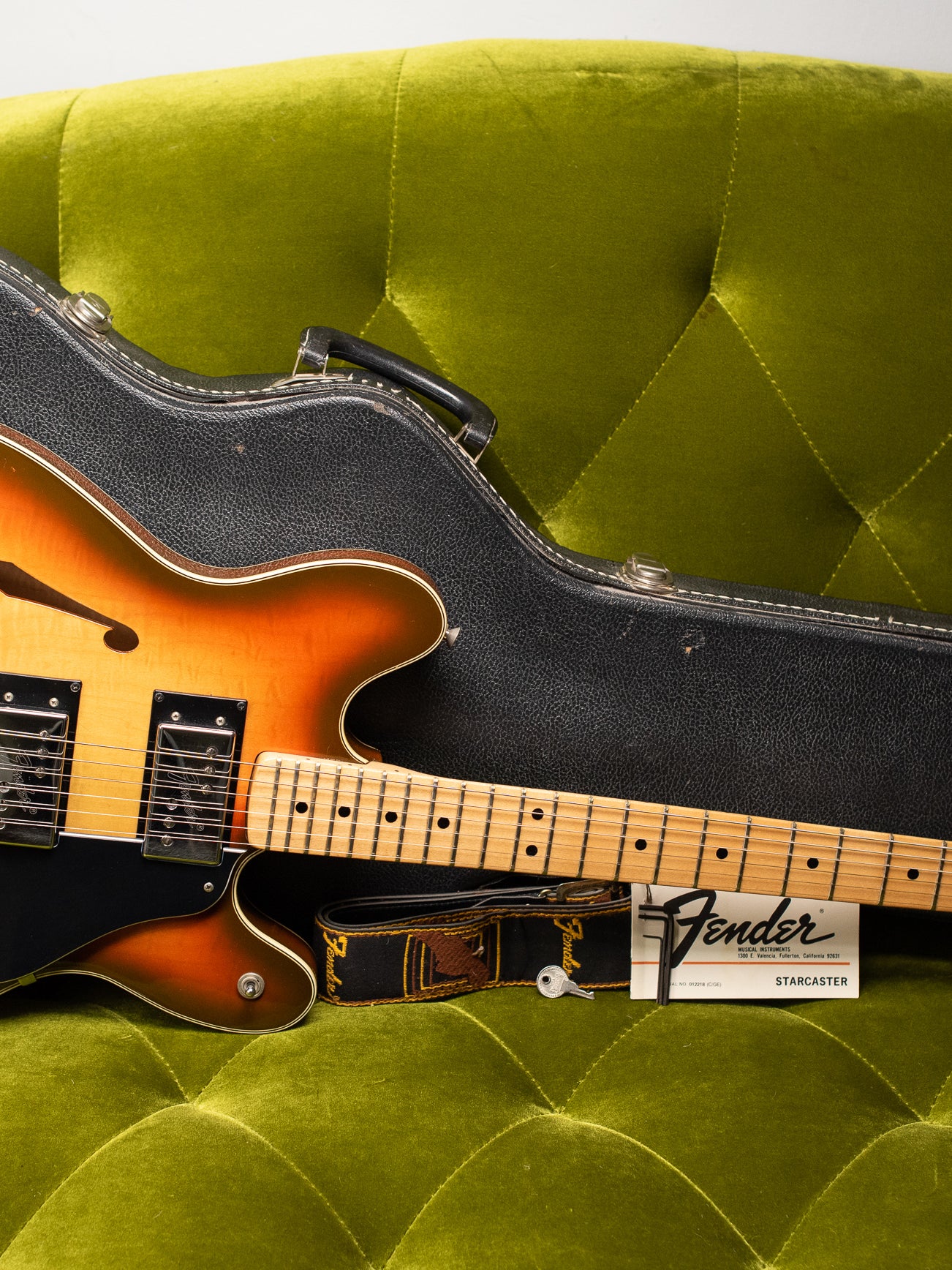 Vintage 1976 Fender Starcaster Sunburst guitar