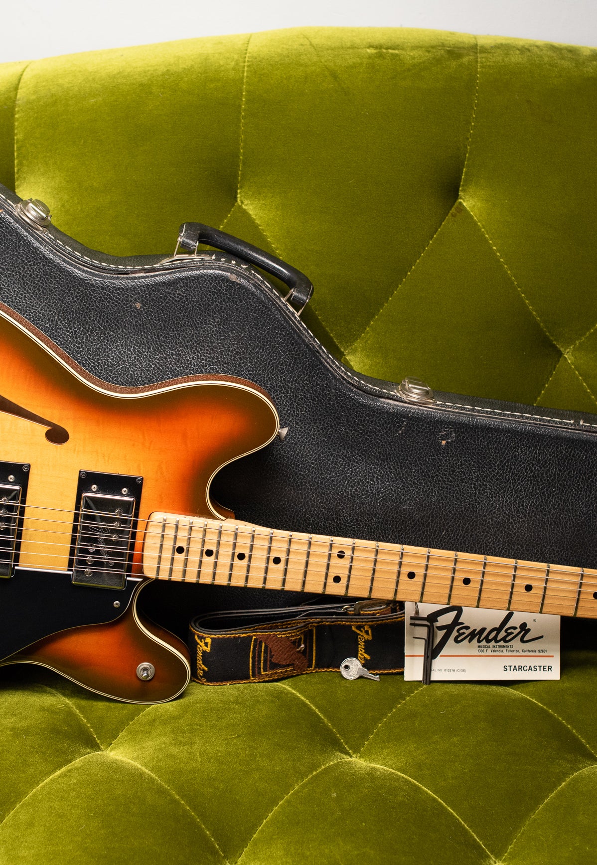 Vintage 1976 Fender Starcaster Sunburst guitar
