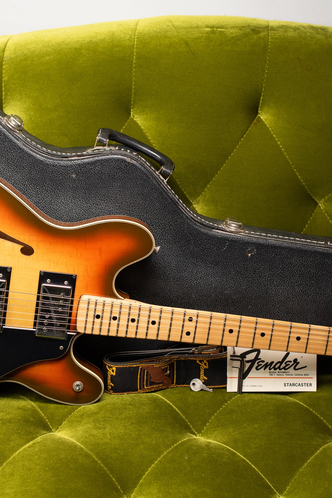 Vintage 1976 Fender Starcaster Sunburst guitar