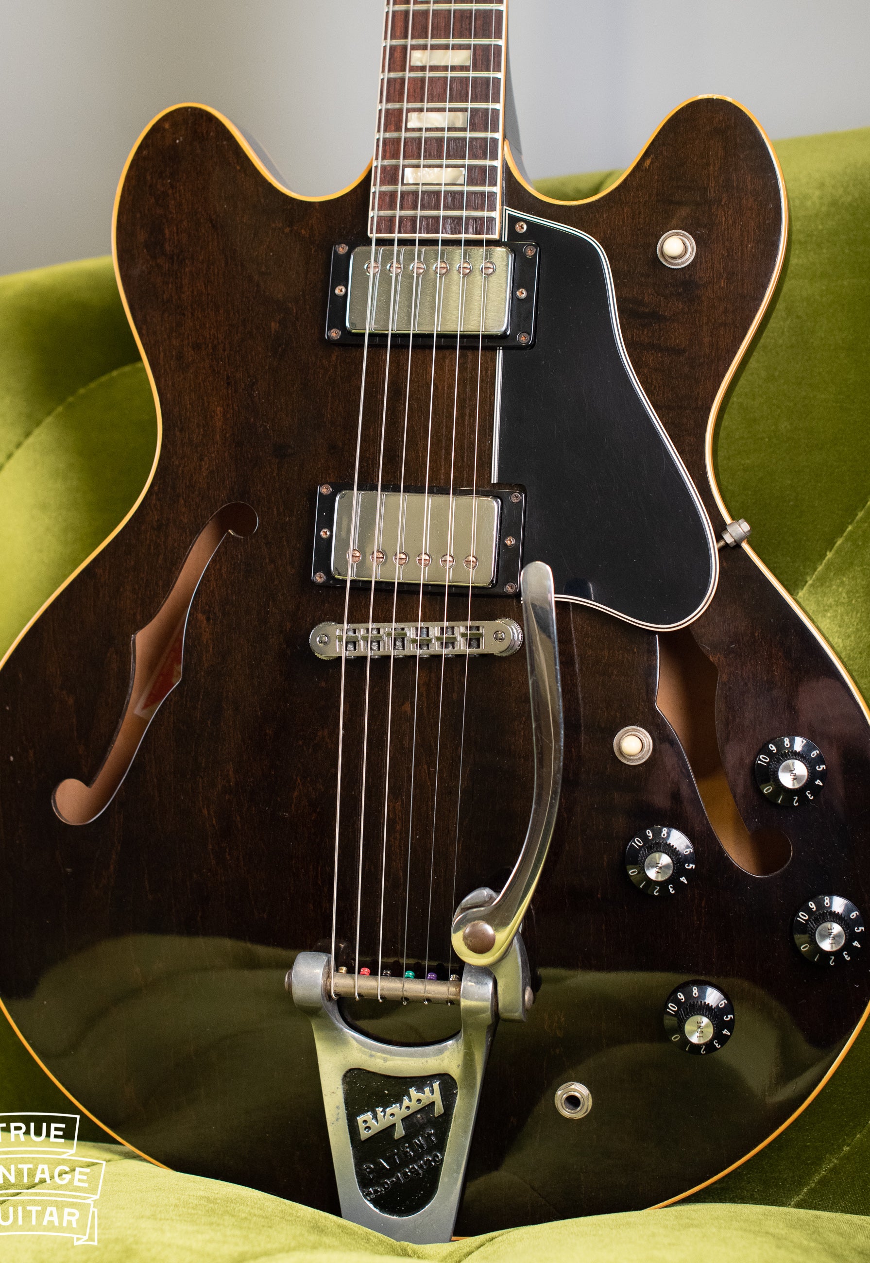 Vintage 1977 Gibson ES-335 Walnut with Bigsby