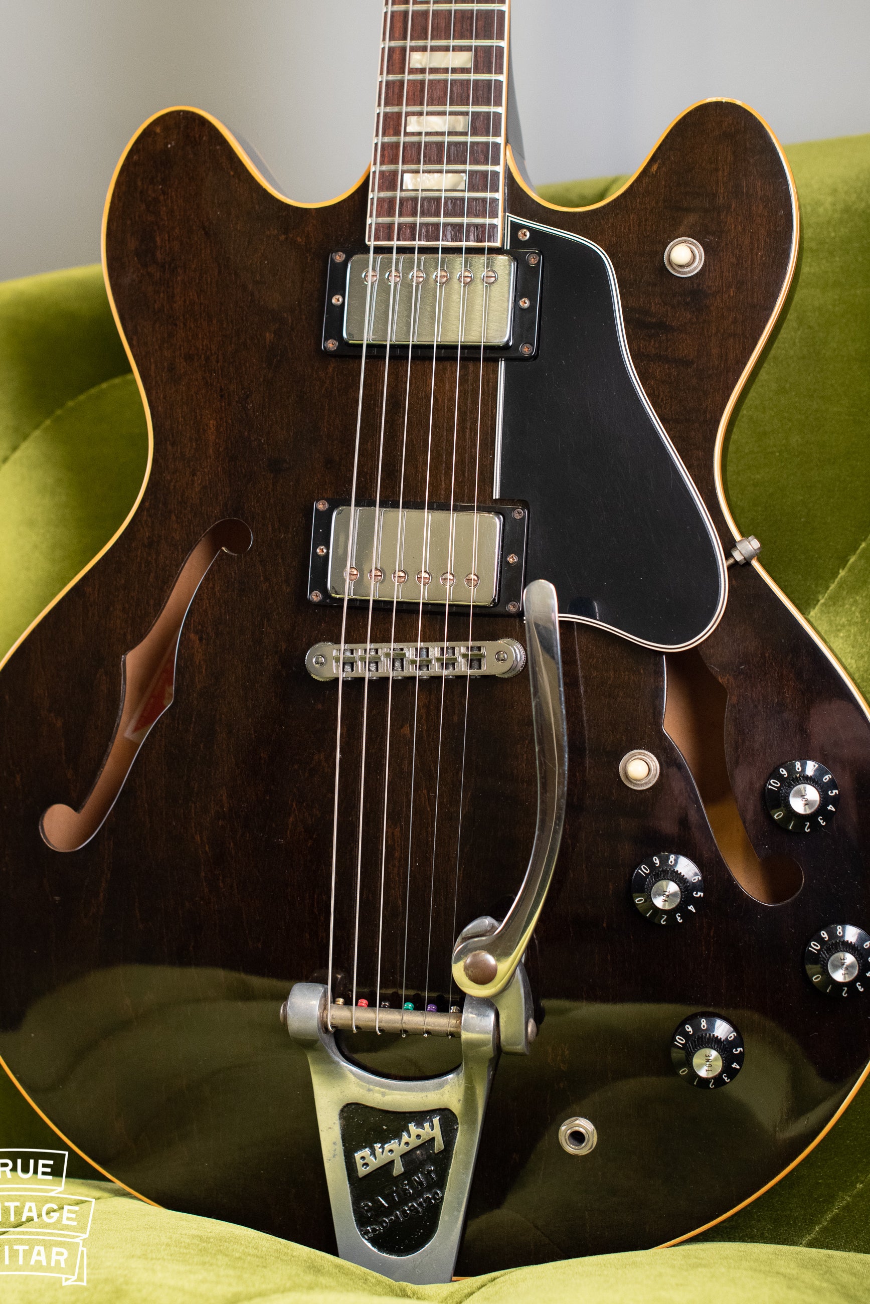 Vintage 1977 Gibson ES-335 Walnut with Bigsby