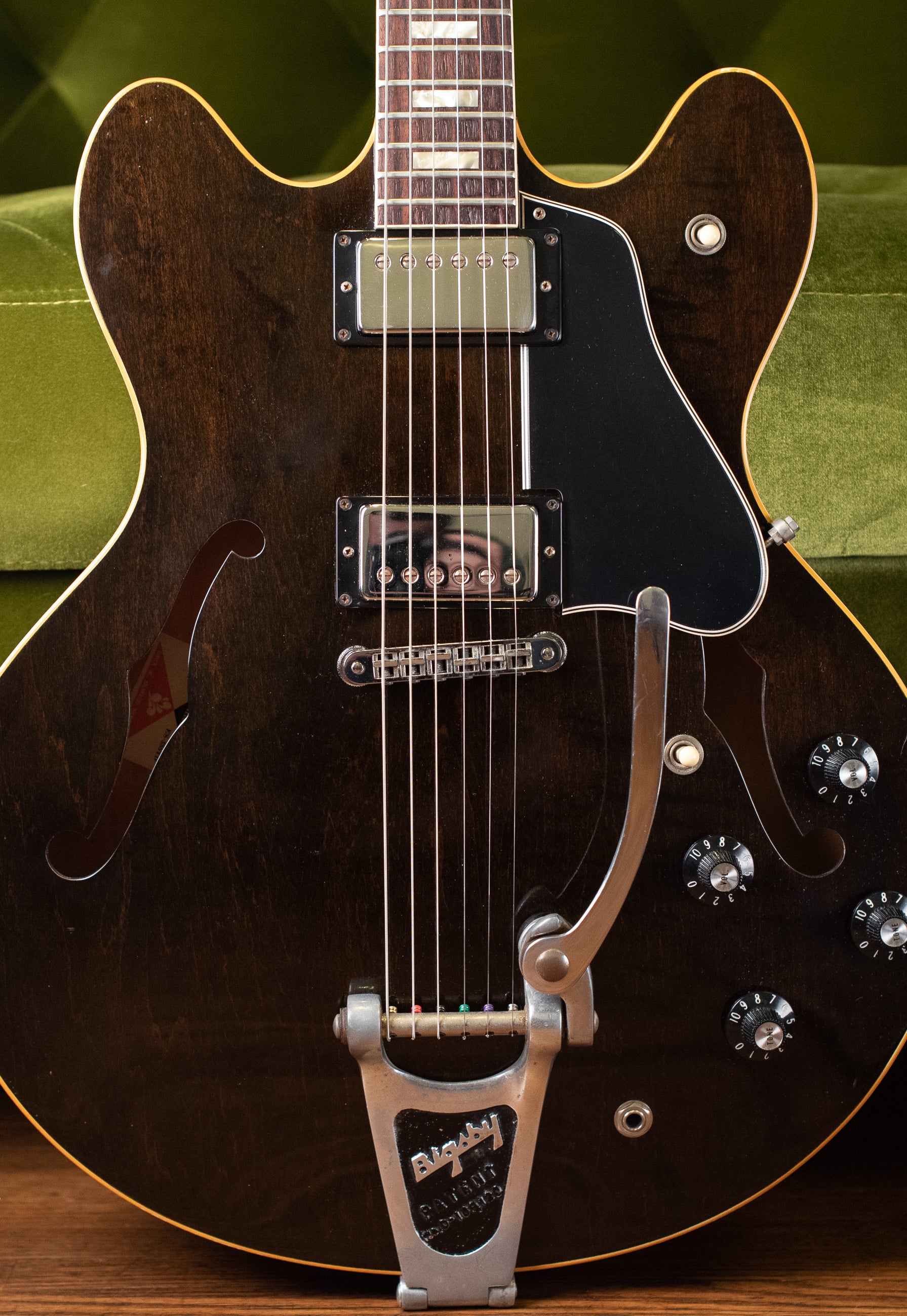 Vintage 1977 Gibson ES-335 Walnut with Bigsby
