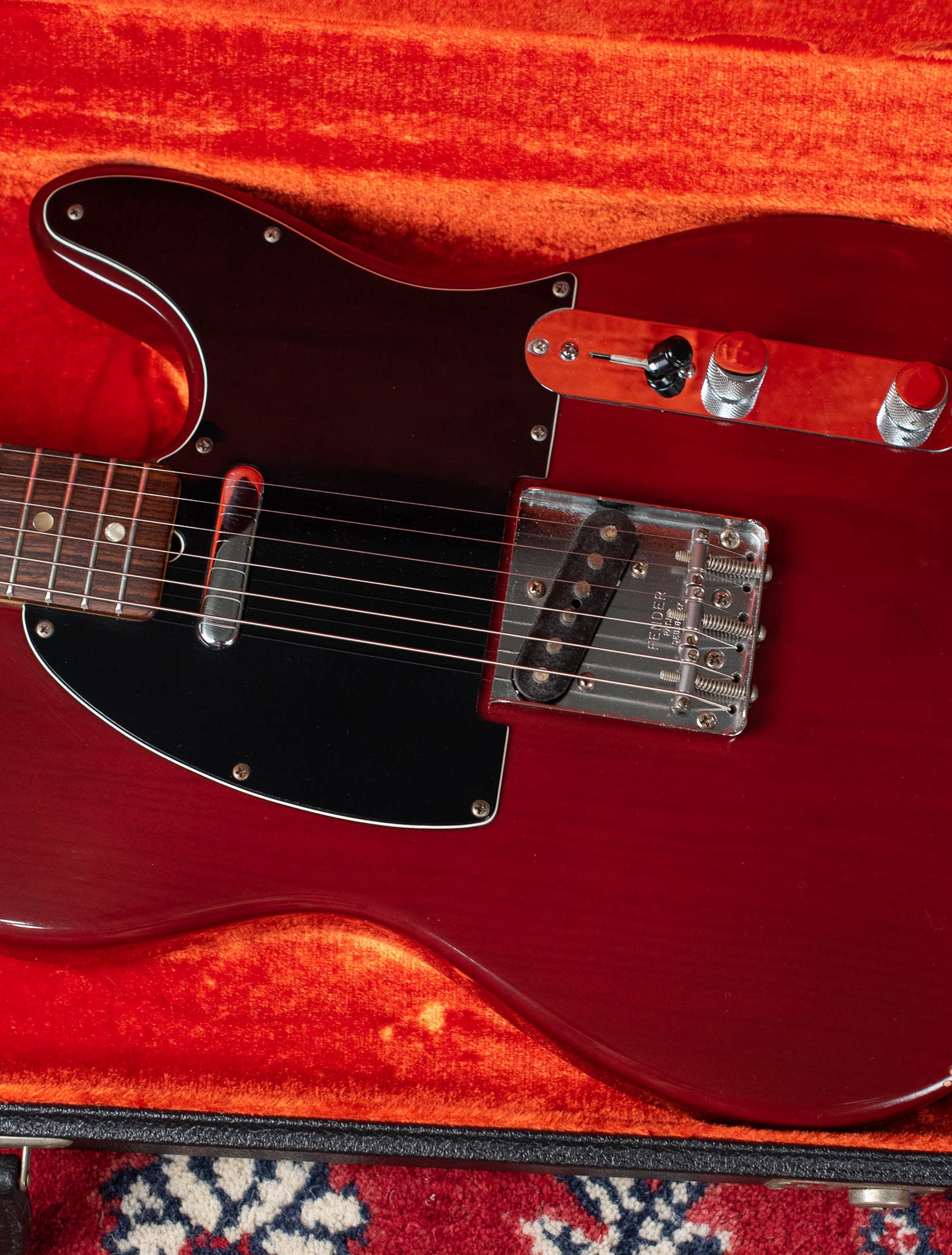 1970s Fender Telecaster Wine Red guitar