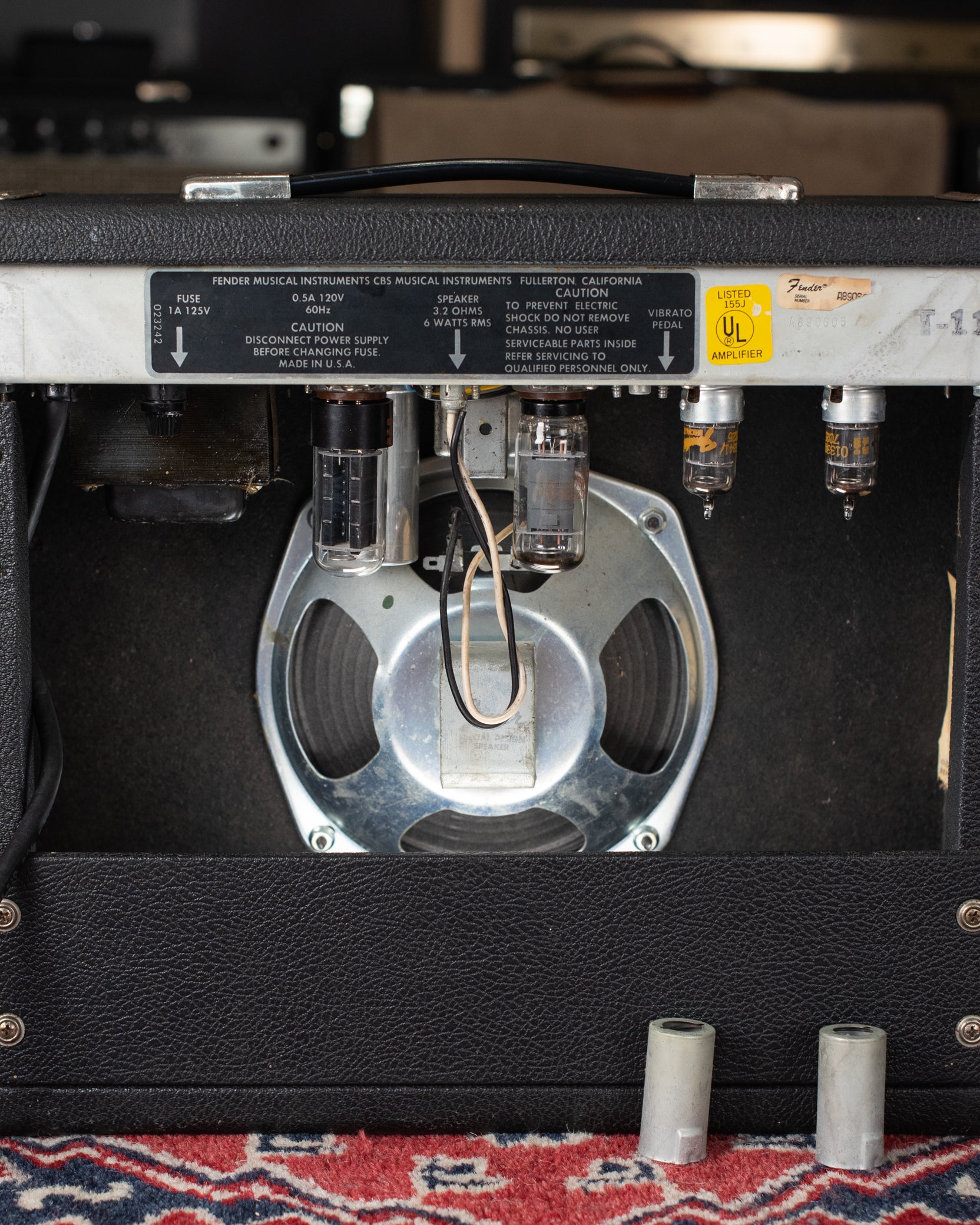 Original tubes 1978 Fender Vibro Champ