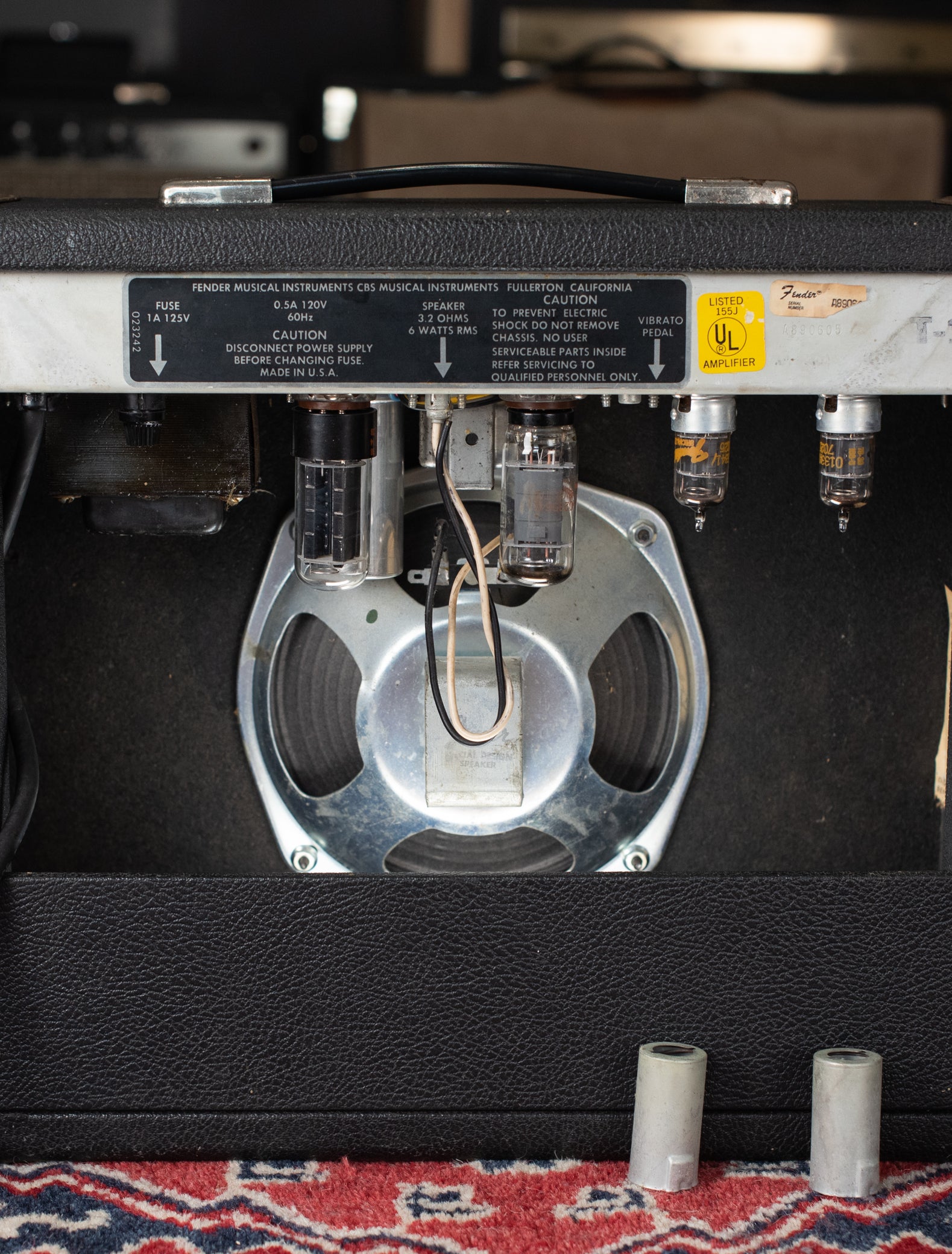 Original tubes 1978 Fender Vibro Champ