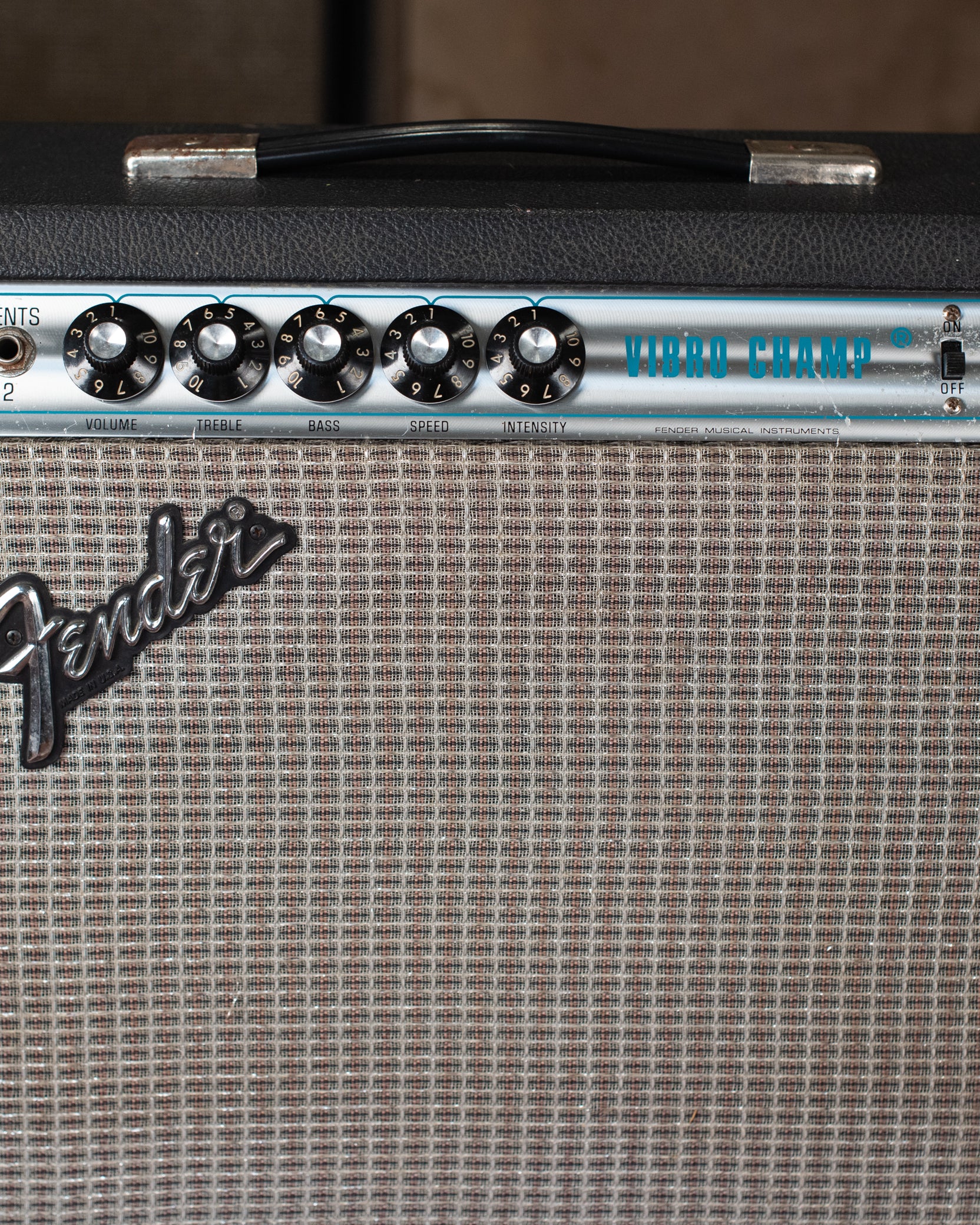 Silverface Fender amp 1970s