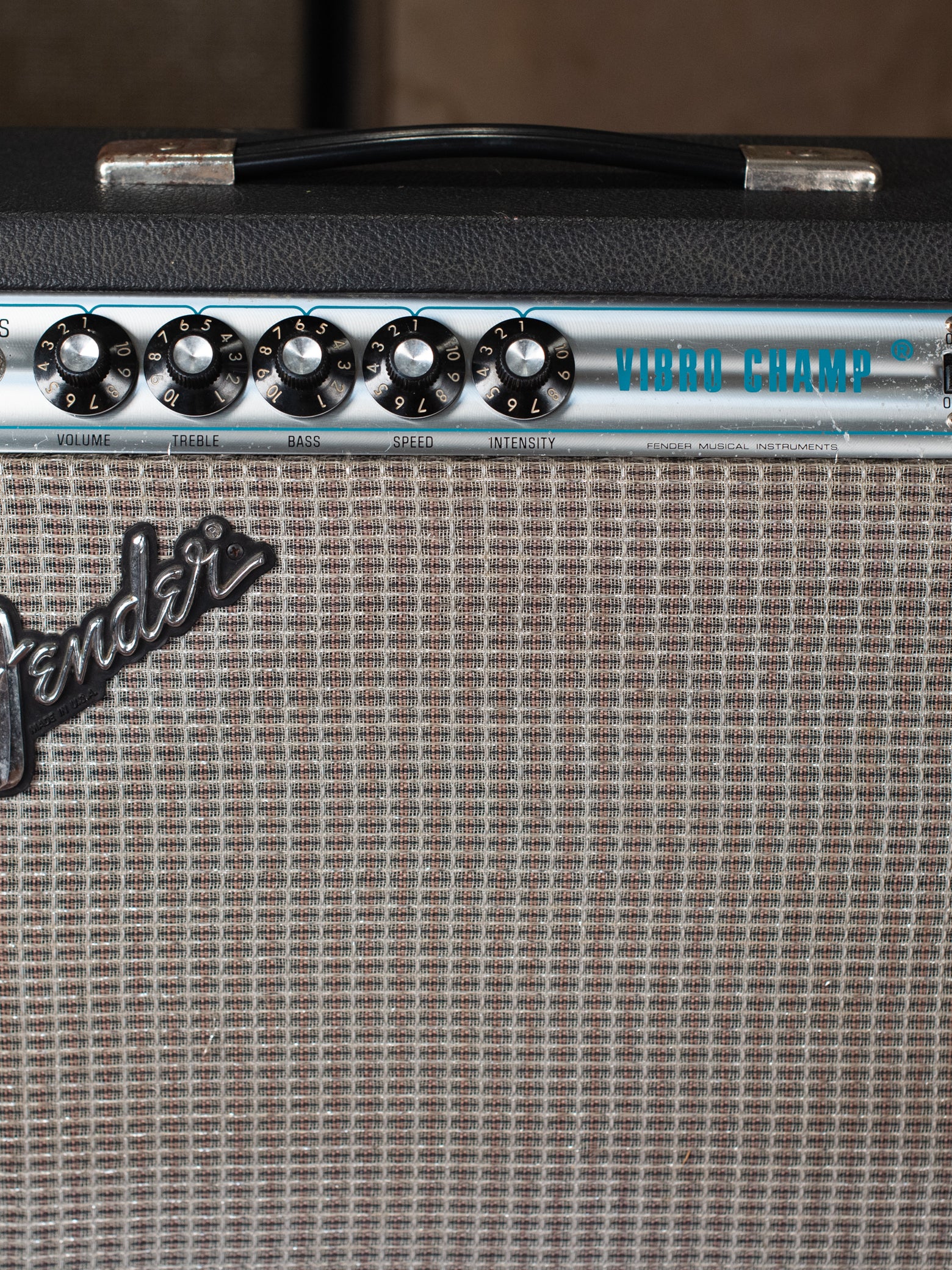 Silverface Fender amp 1970s