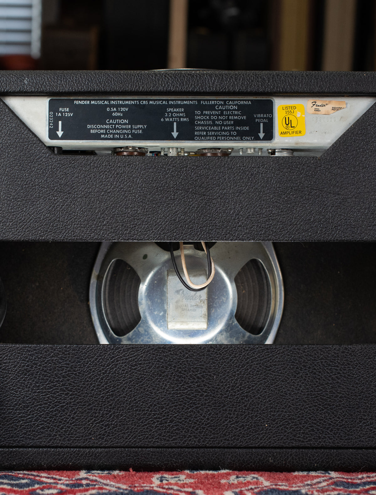 Vintage Fender tube amp