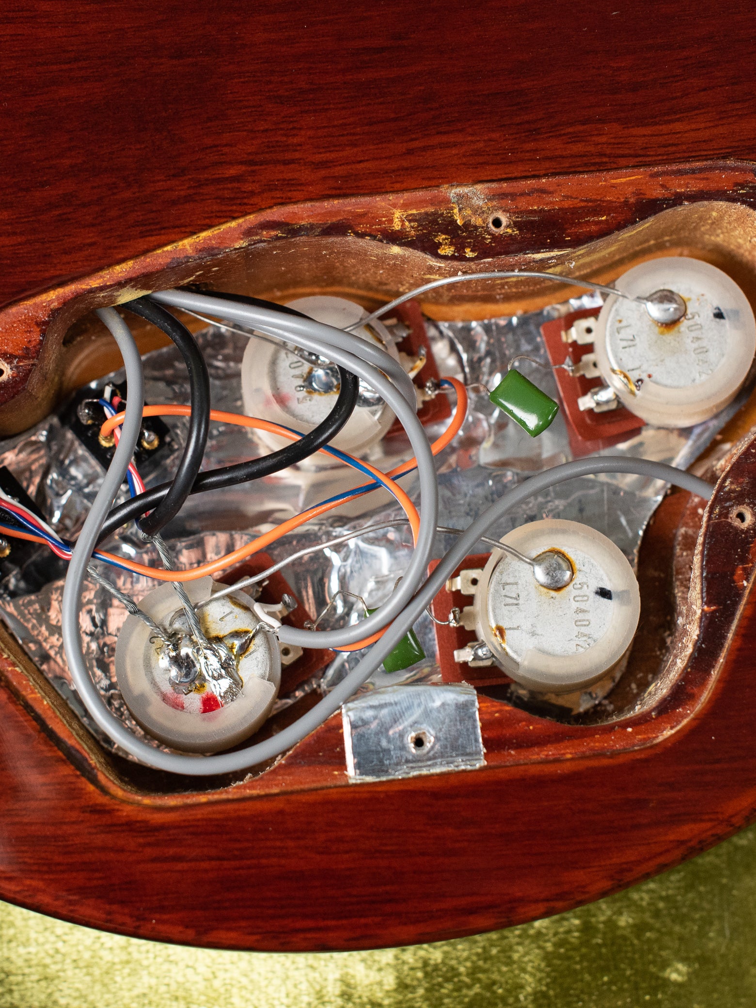 1978 Ibanez Artist control cavity, potentiometers