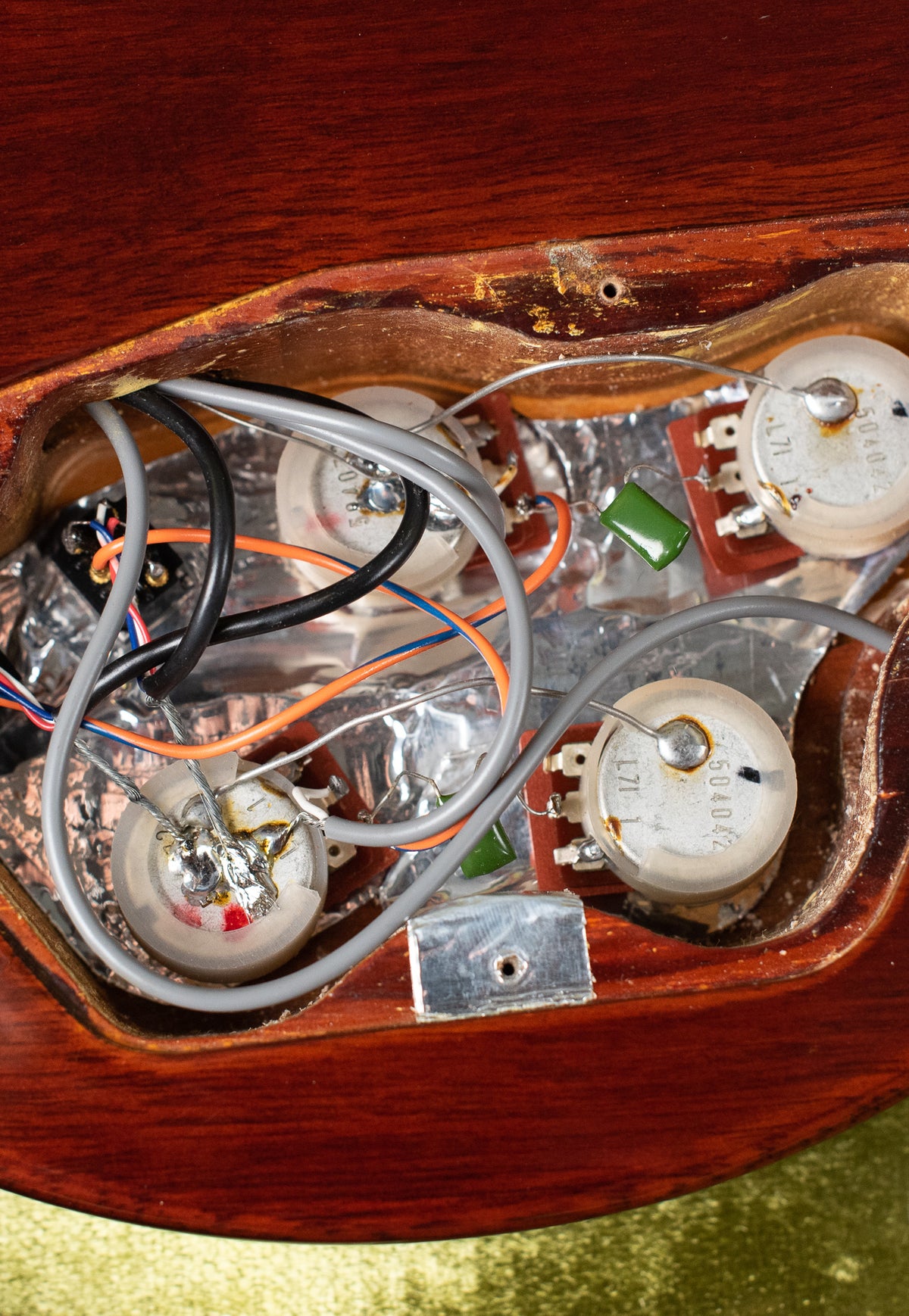 1978 Ibanez Artist control cavity, potentiometers