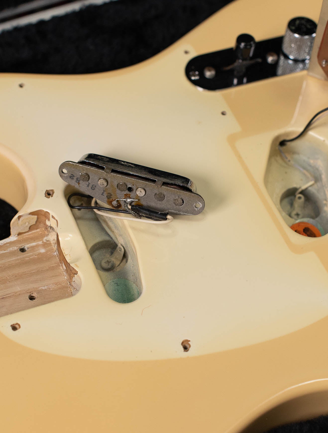 Faded Arctic White finish 1982 Fender Telecaster