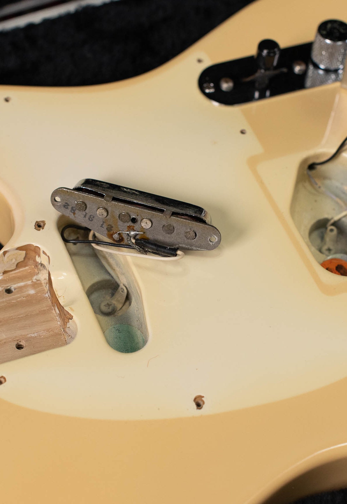 Faded Arctic White finish 1982 Fender Telecaster