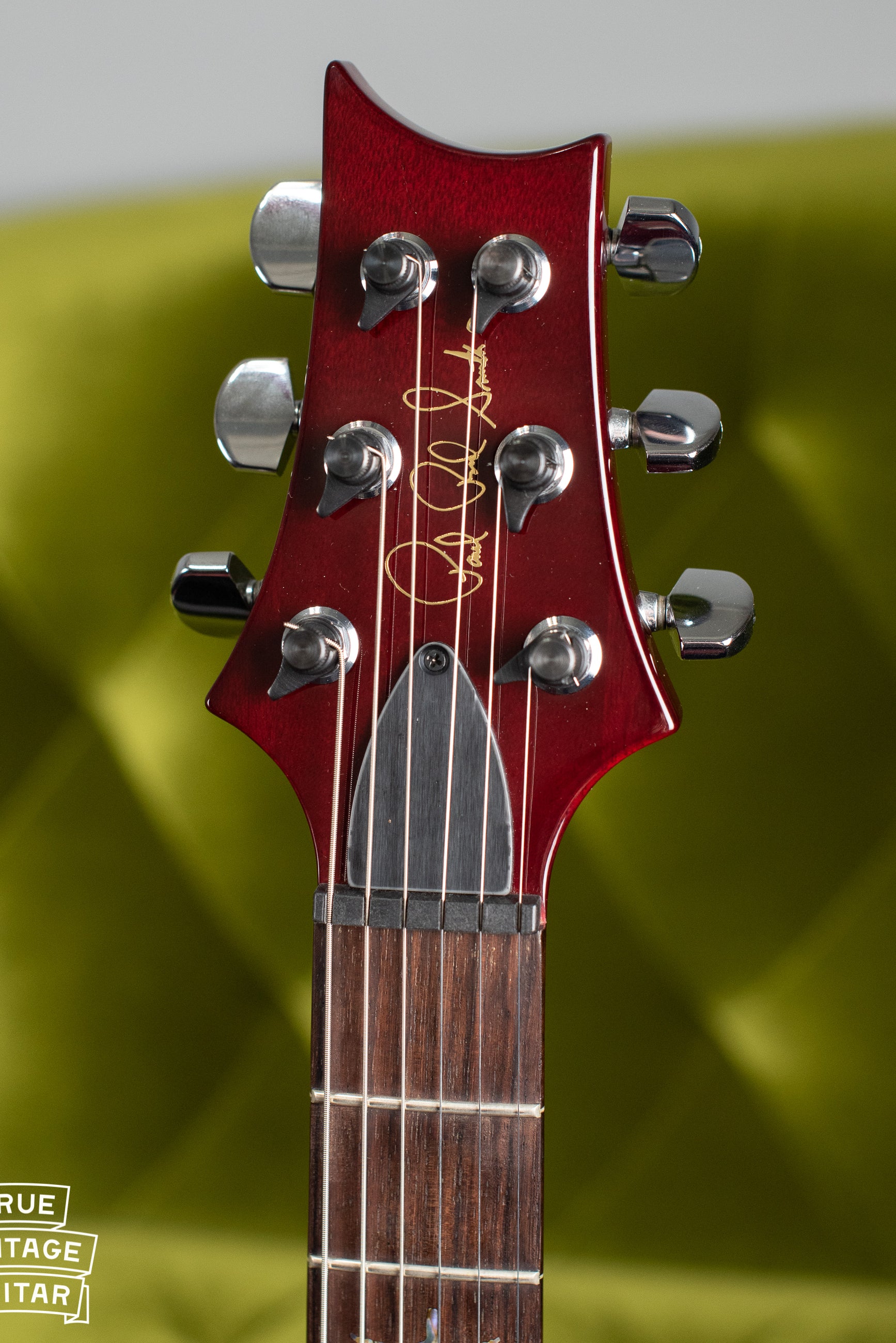 1996 Paul Reed Smith PRS Custom 24 headstock