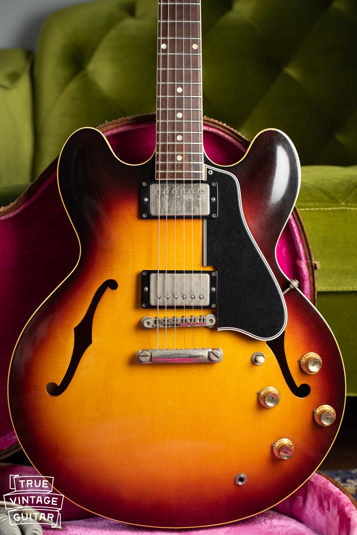 1960 Gibson ES-335TD Sunburst Stoptail