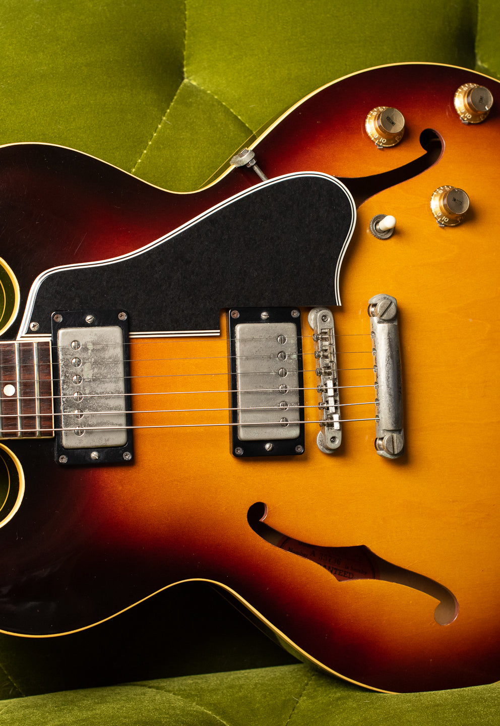 1960 Gibson ES-335TD Sunburst Stop Tailpiece original case