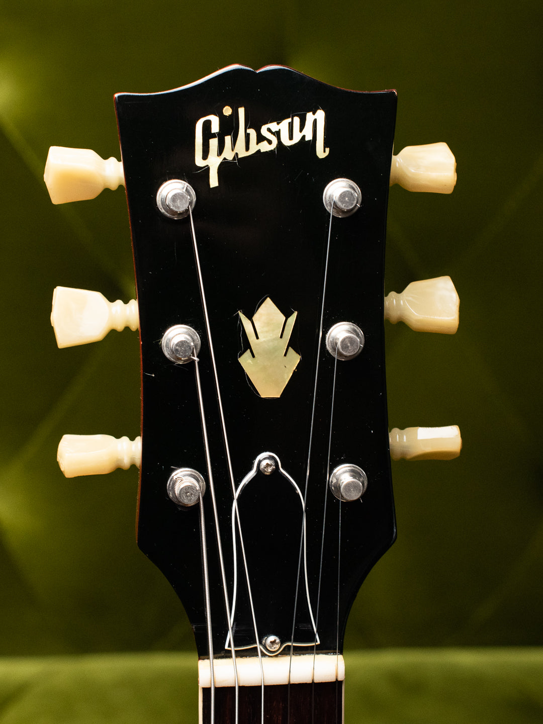 Vintage Gibson Electric Guitar Headstock