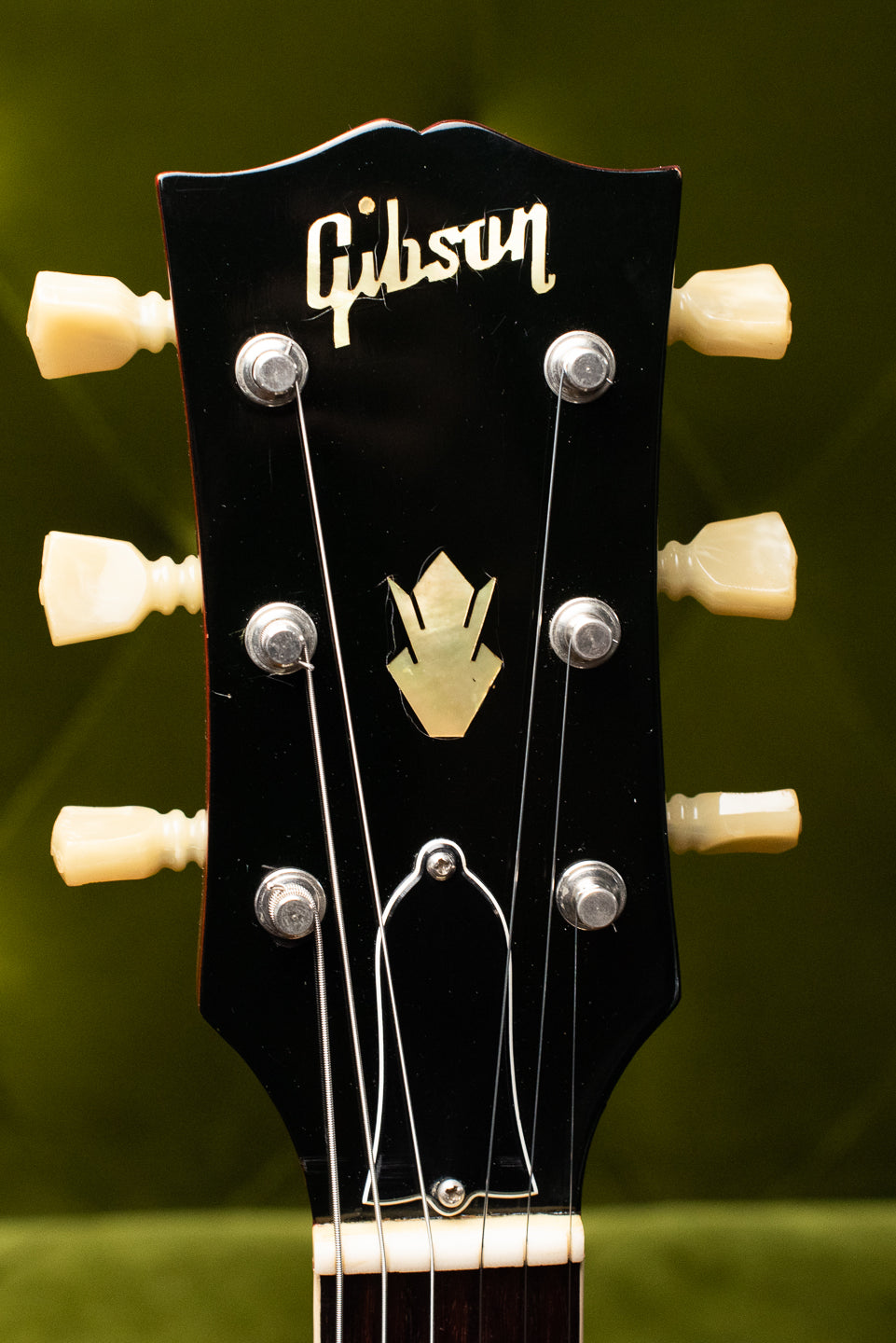 Vintage Gibson Electric Guitar Headstock