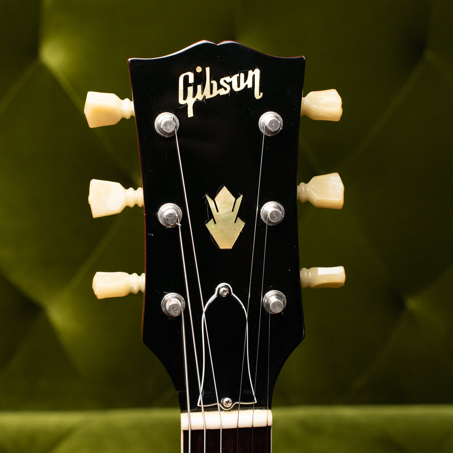 Vintage Gibson Electric Guitar Headstock