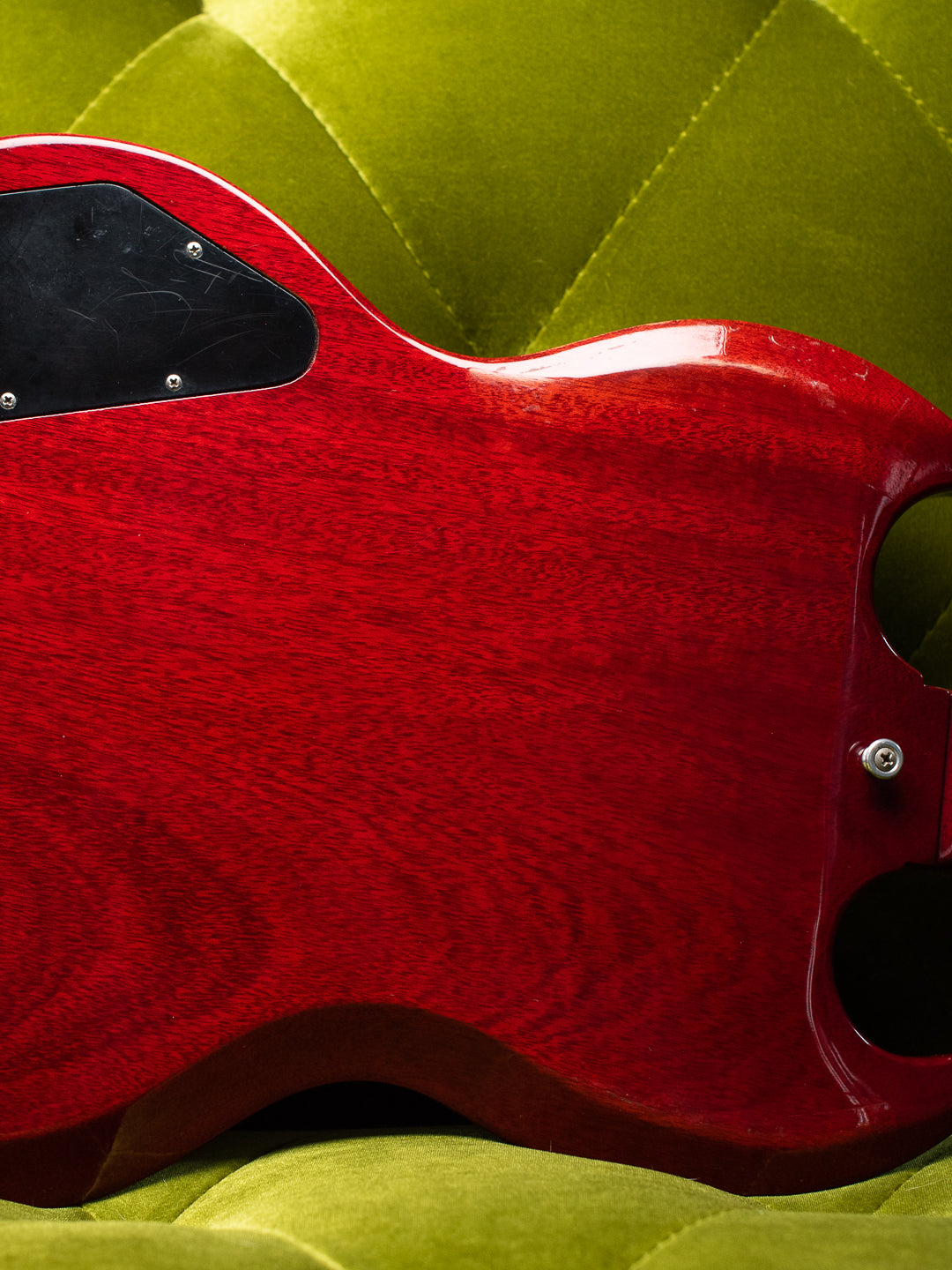 back of 1965 Gibson SG Standard