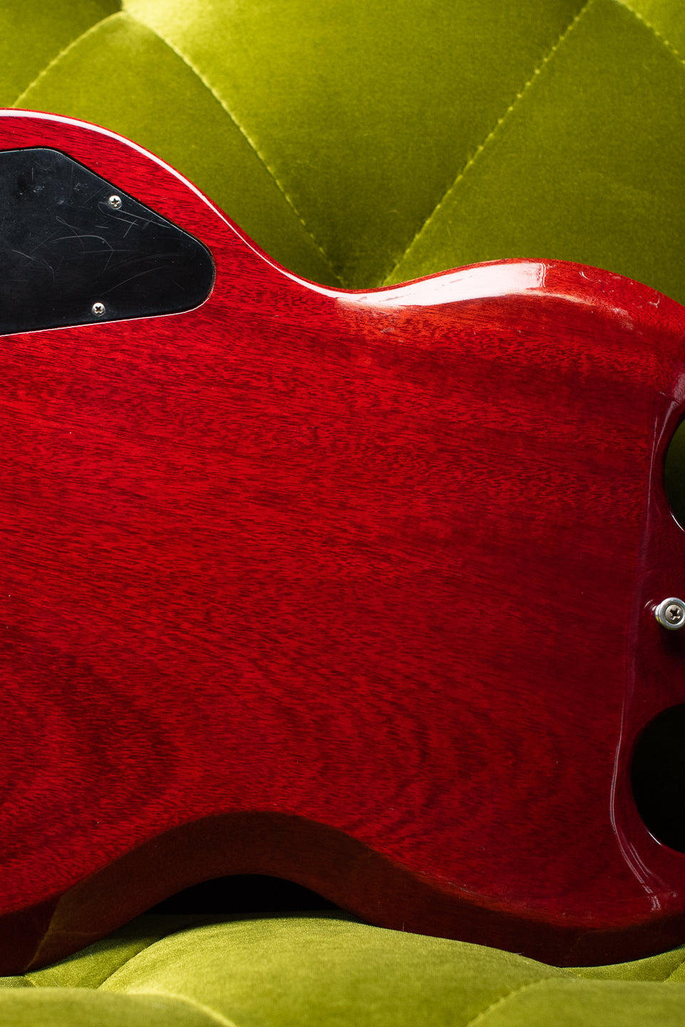 back of 1965 Gibson SG Standard