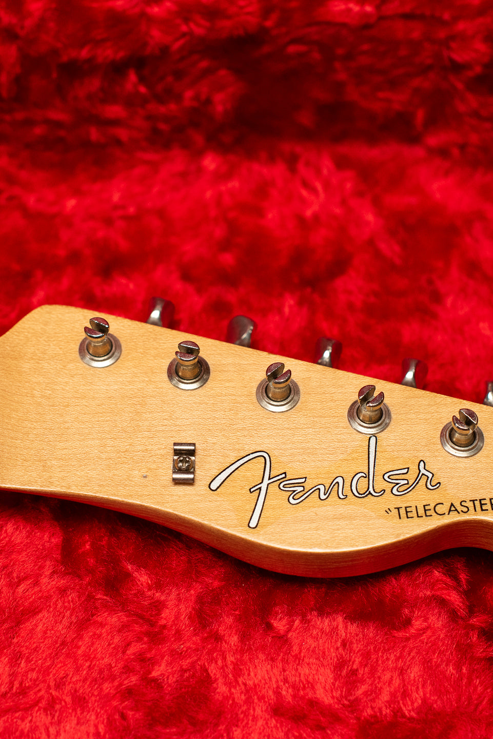 1957 Fender Telecaster Blond headstock, Fender logo
