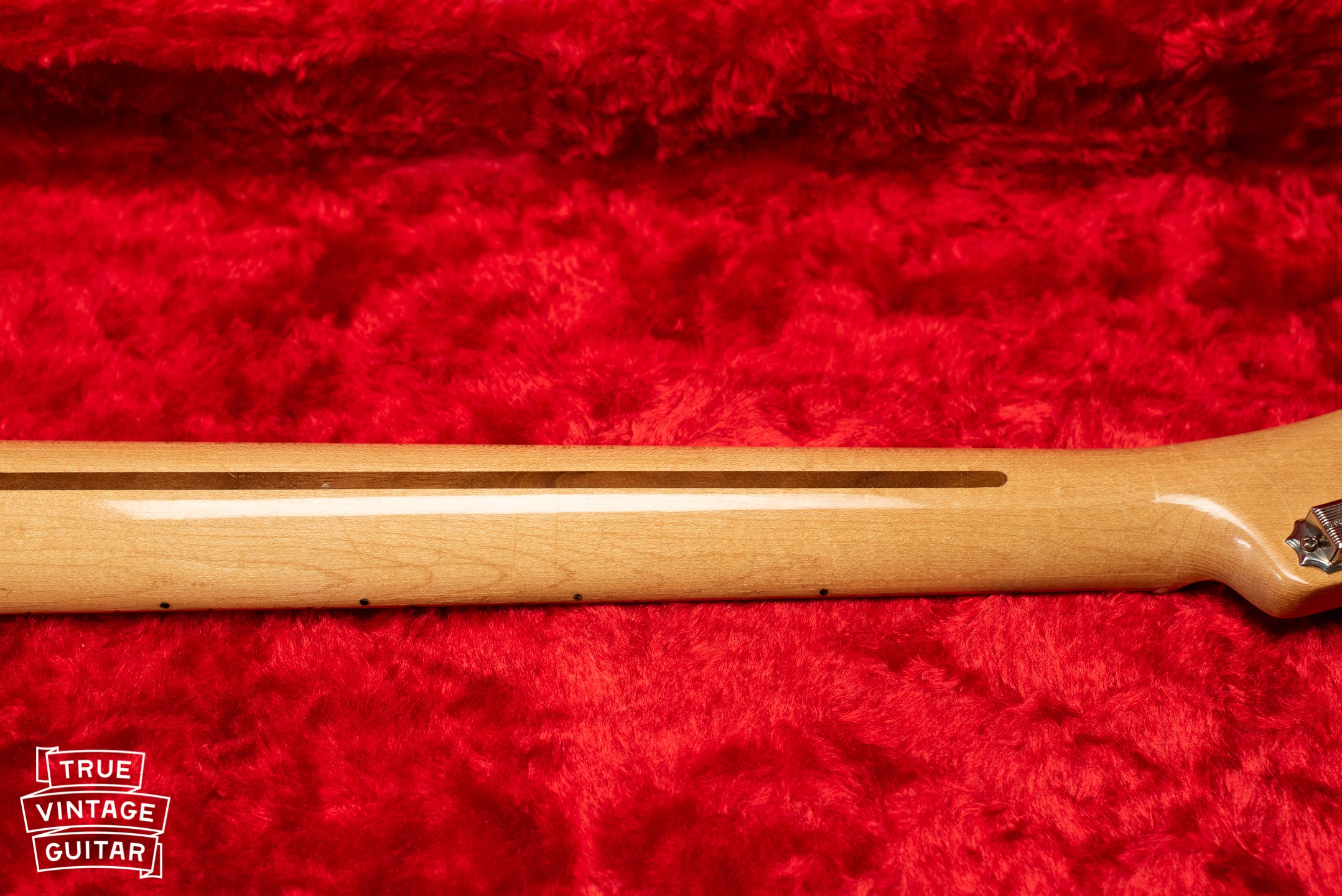1957 Fender Telecaster Blond back of neck