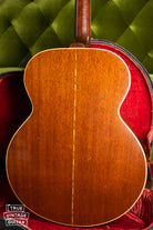 1941 Gibson Super Jumbo 100 SJ-100, back of body, Mahogany
