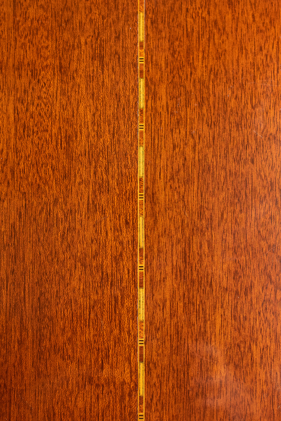1941 Gibson Super Jumbo 100 SJ-100 back inlay, marquetry strip